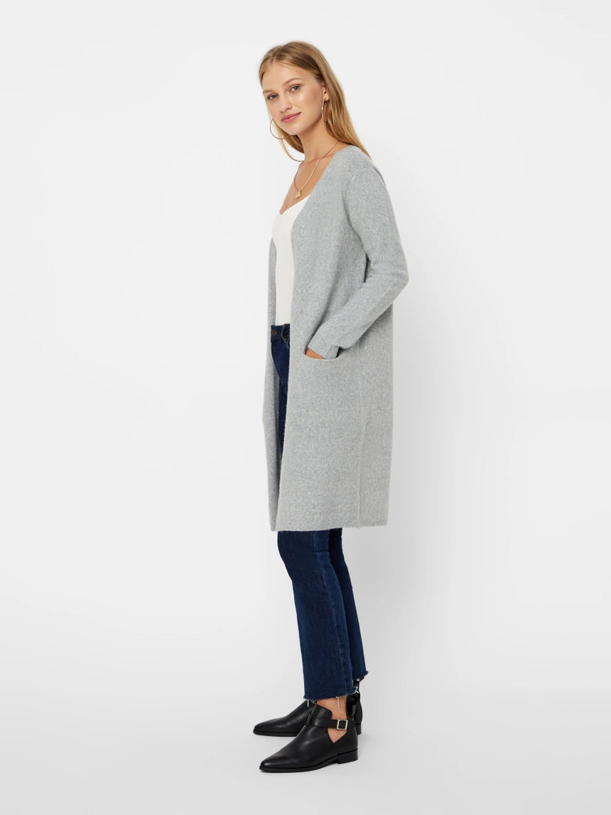 VERO MODA DOFFY LS LONG OPEN CARDIGAN