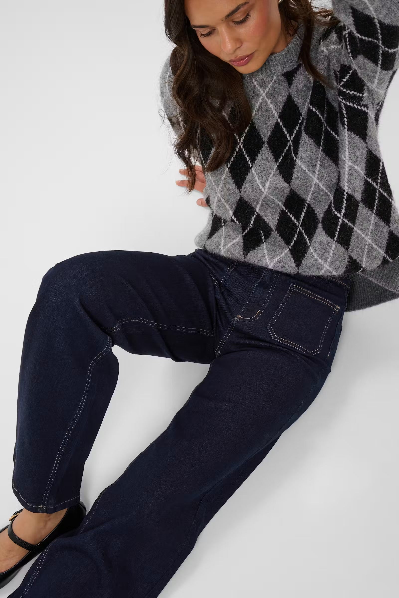 KAFFE BROOK HW REG FIT JEANS