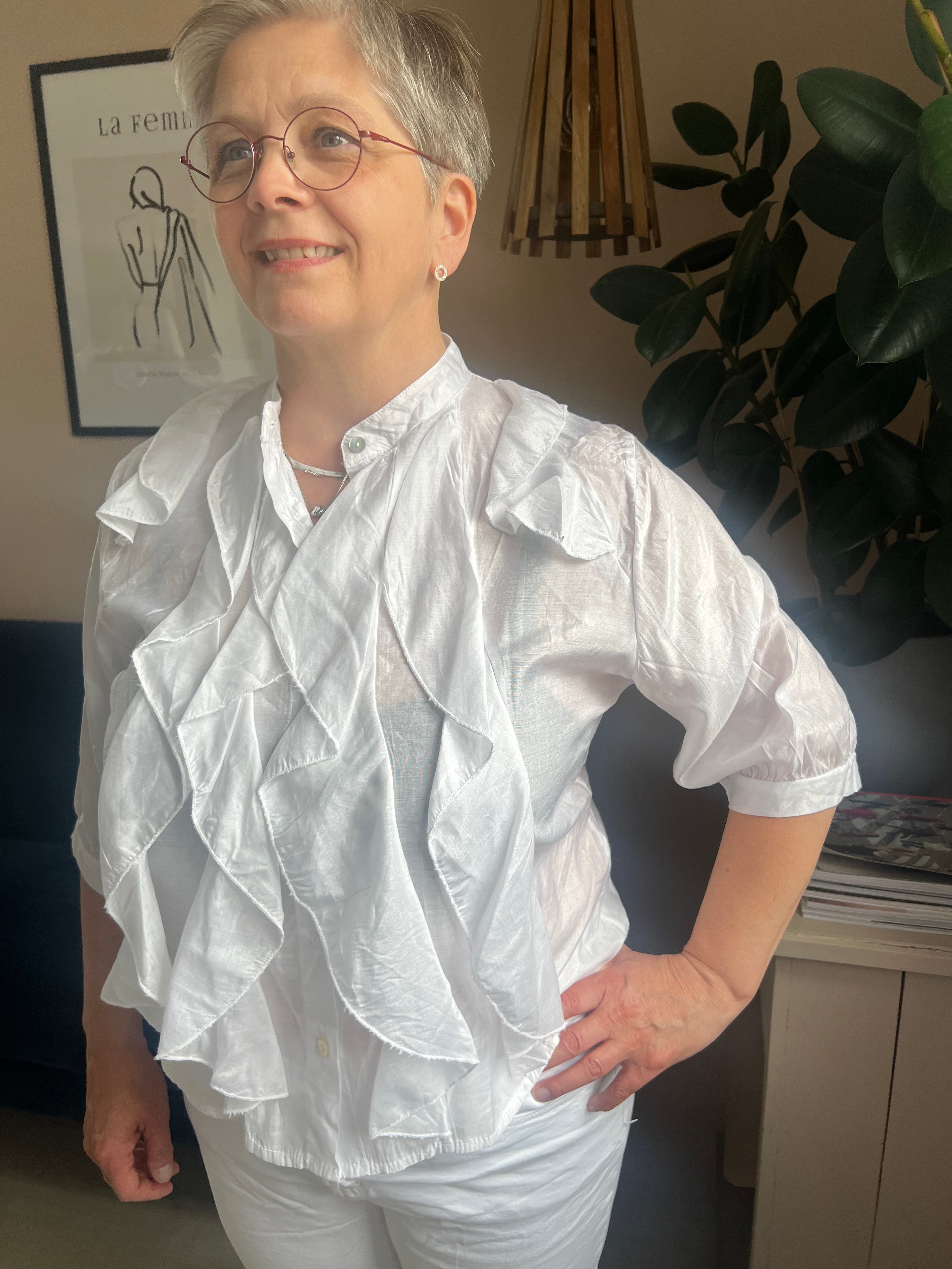 HOFFMANN 3/4 SILK SHIRT