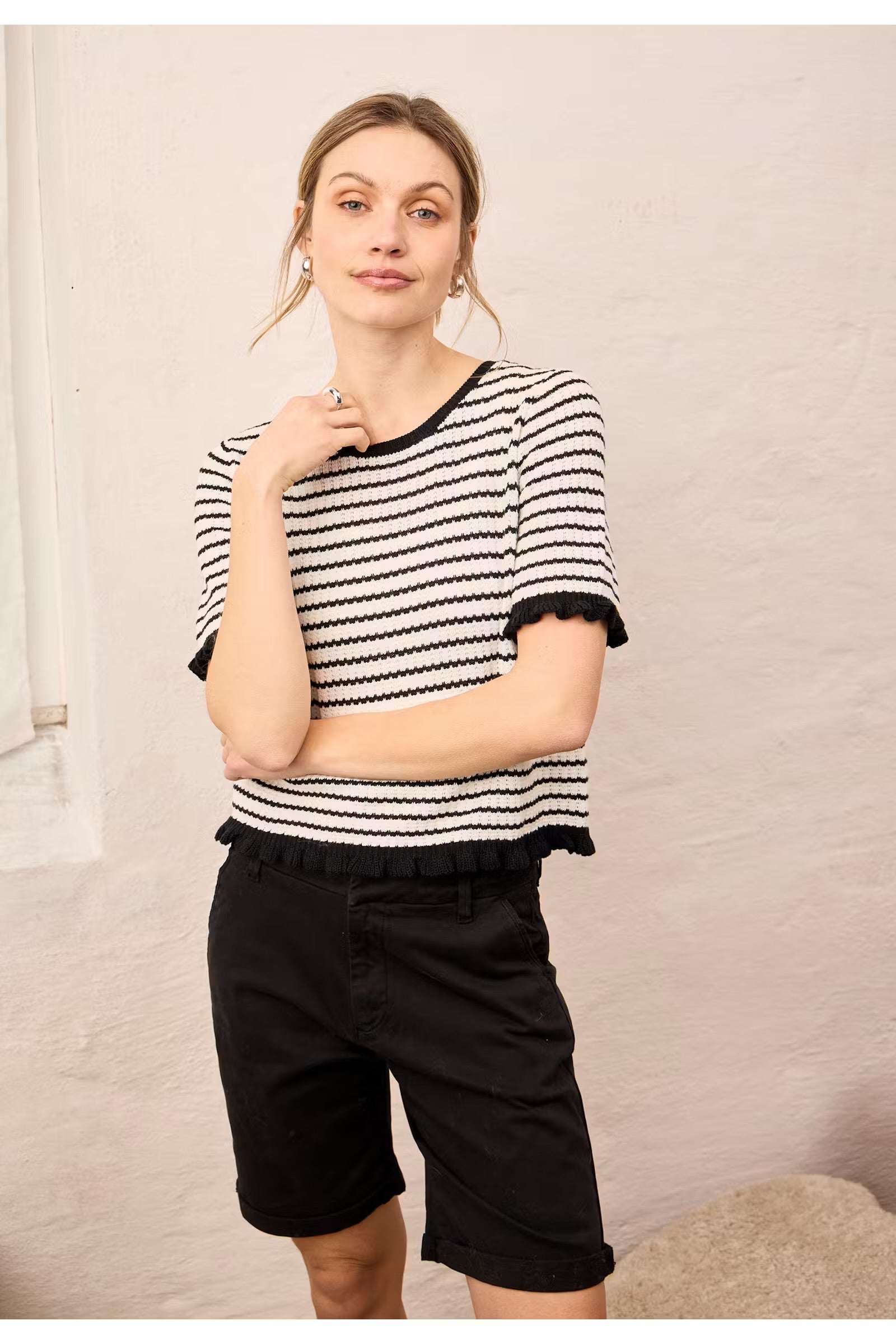 PULZ JEANS BONNIE CHINO SHORTS