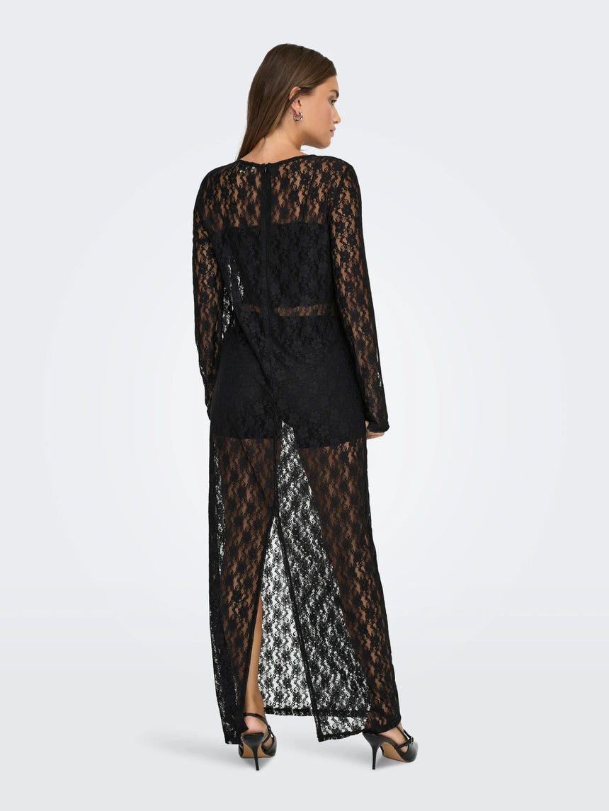 ONLY FREDERIKKE CALI LIFE LS LACE DRESS