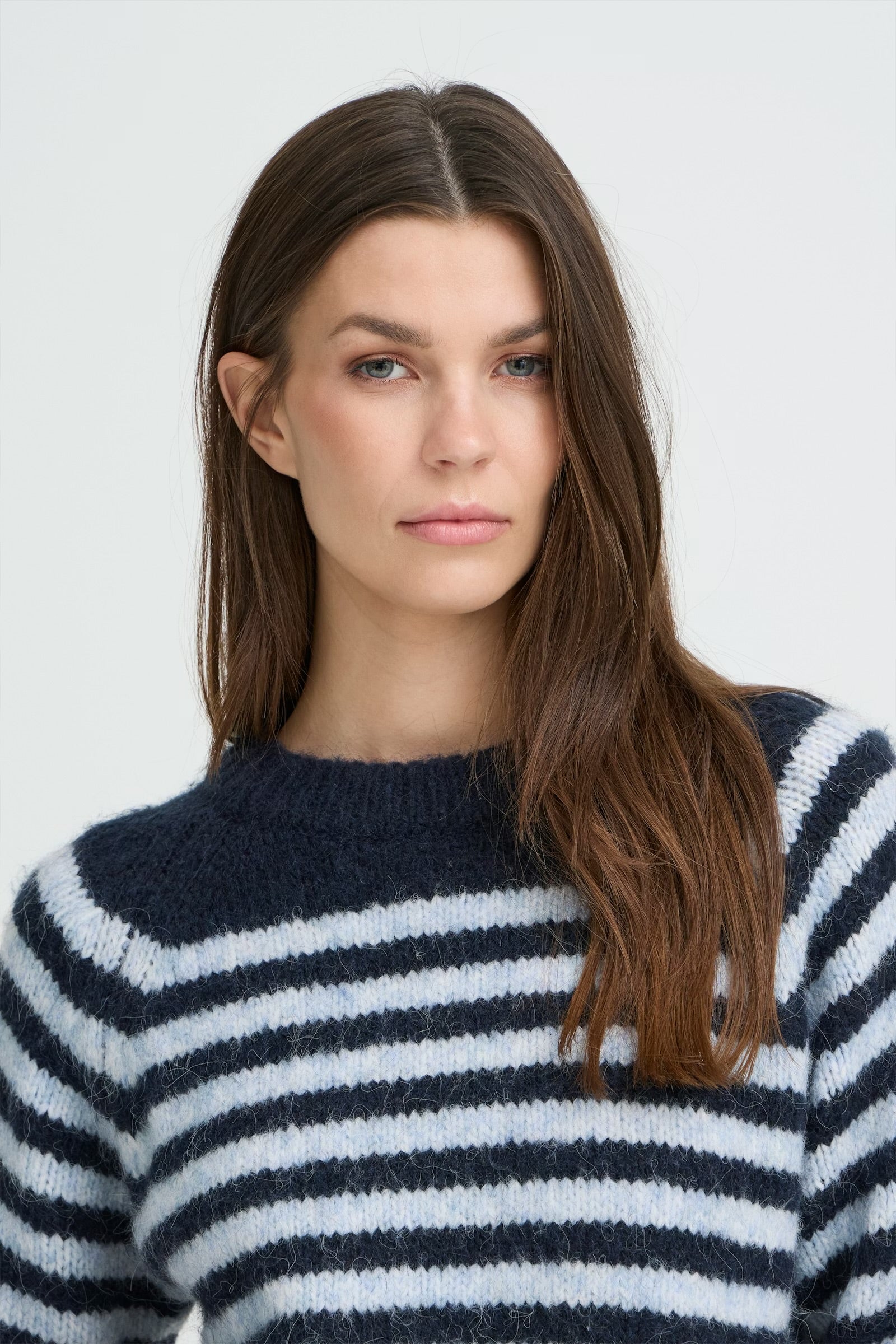 PULZ JEANS ABENA STRIPED PULLOVER
