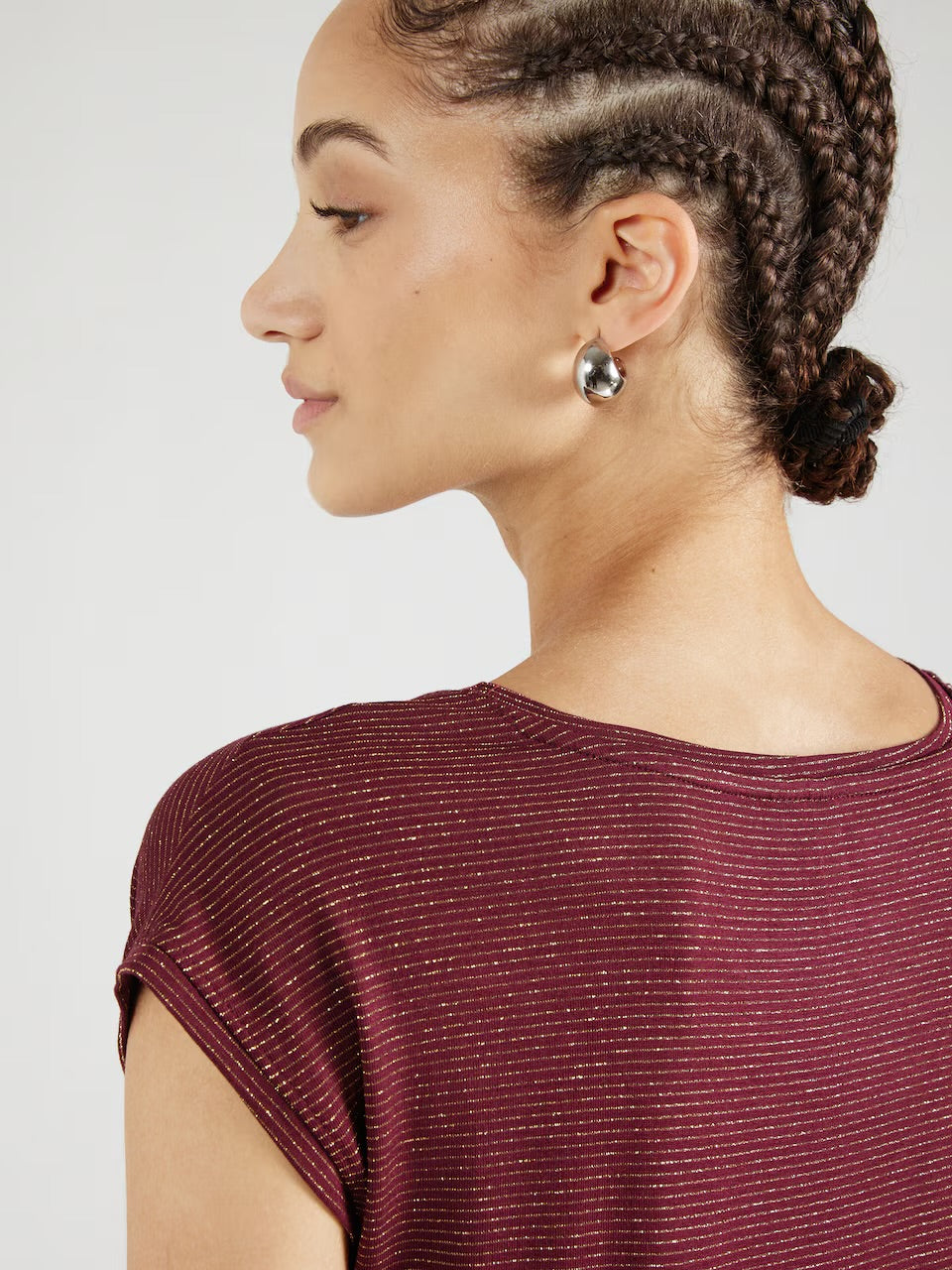 PIECES BILLO TEE LUREX STRIPES