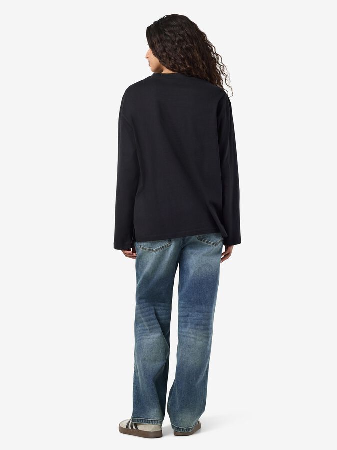 NOISY MAY NAJA L/S EMBR TOP