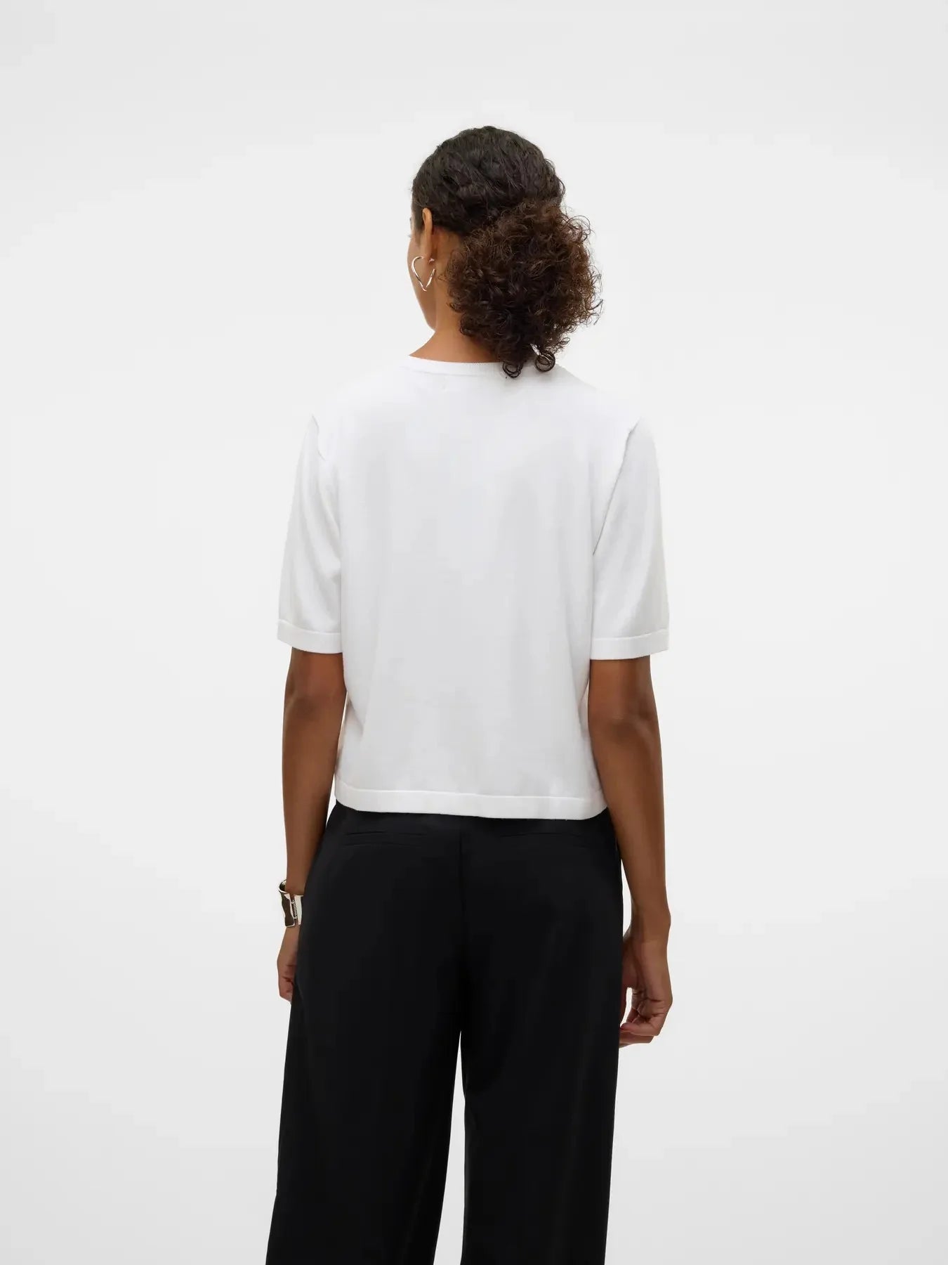 VERO MODA SILJE 2/4 O-NECK OVERSIZE PULLOVER