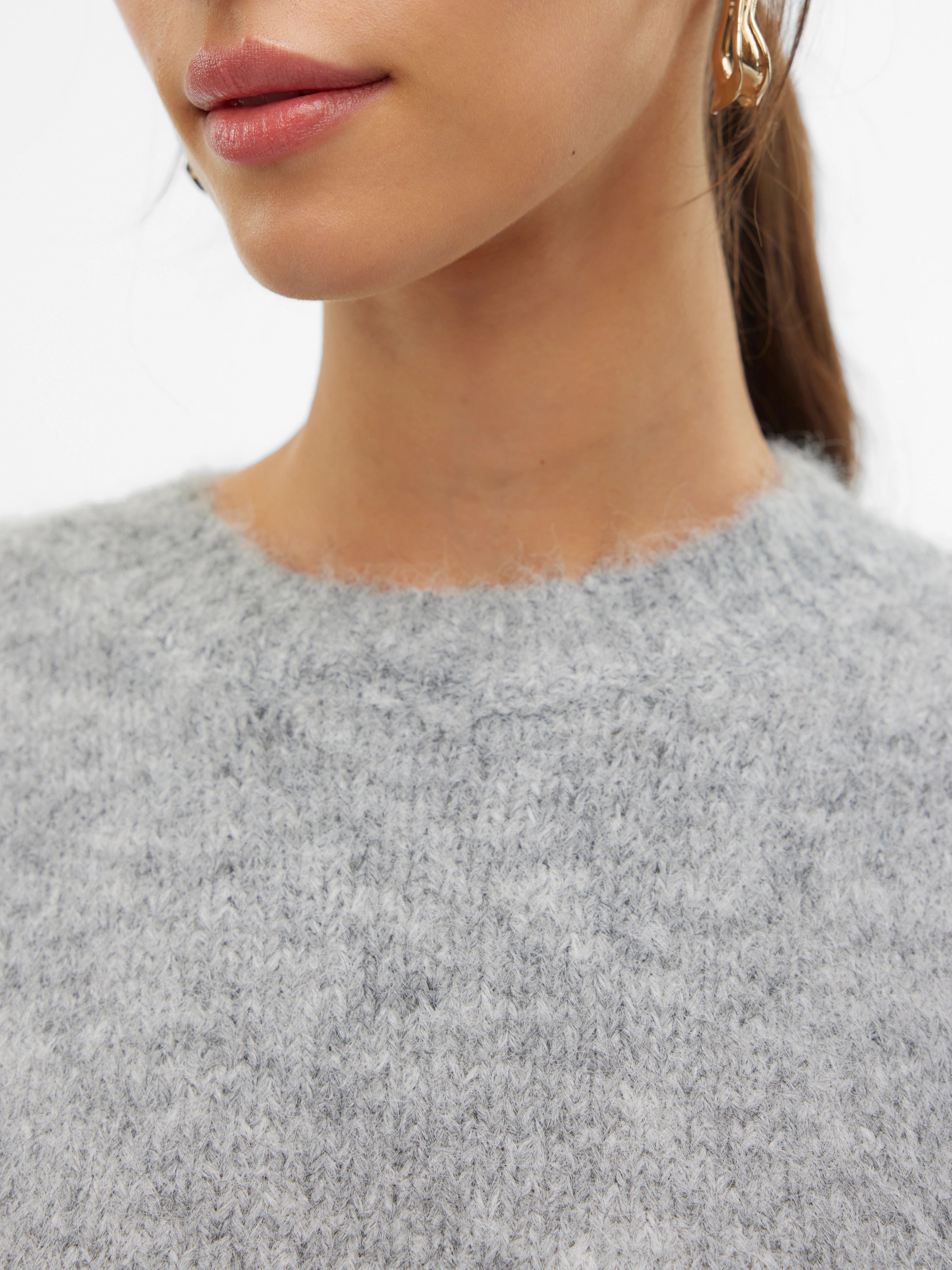 VERO MODA NOVAH SS O-NECK PUFF PULLOVER