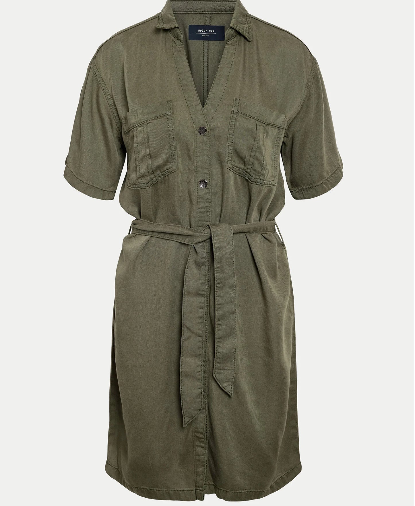 NOISY MAY NERA S/S TENCEL COLORED DRESS