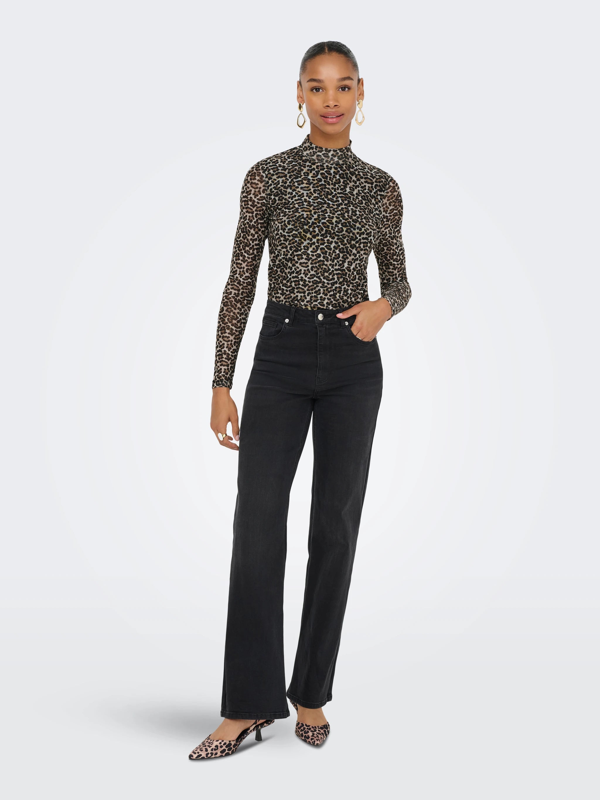 ONLY ERICA LIFE MESH L/S TOP