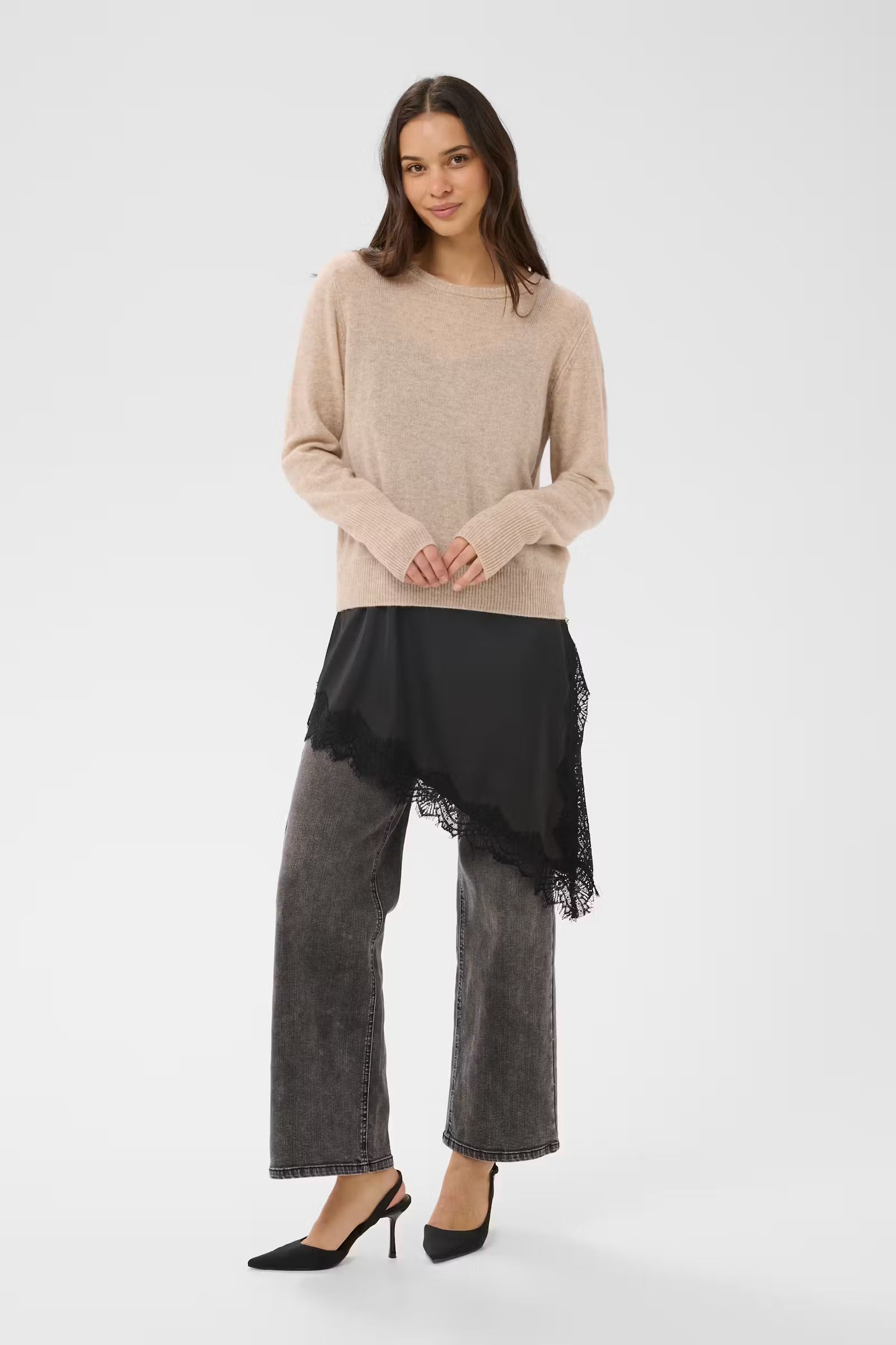 KAFFE MIALA STRAP TOP