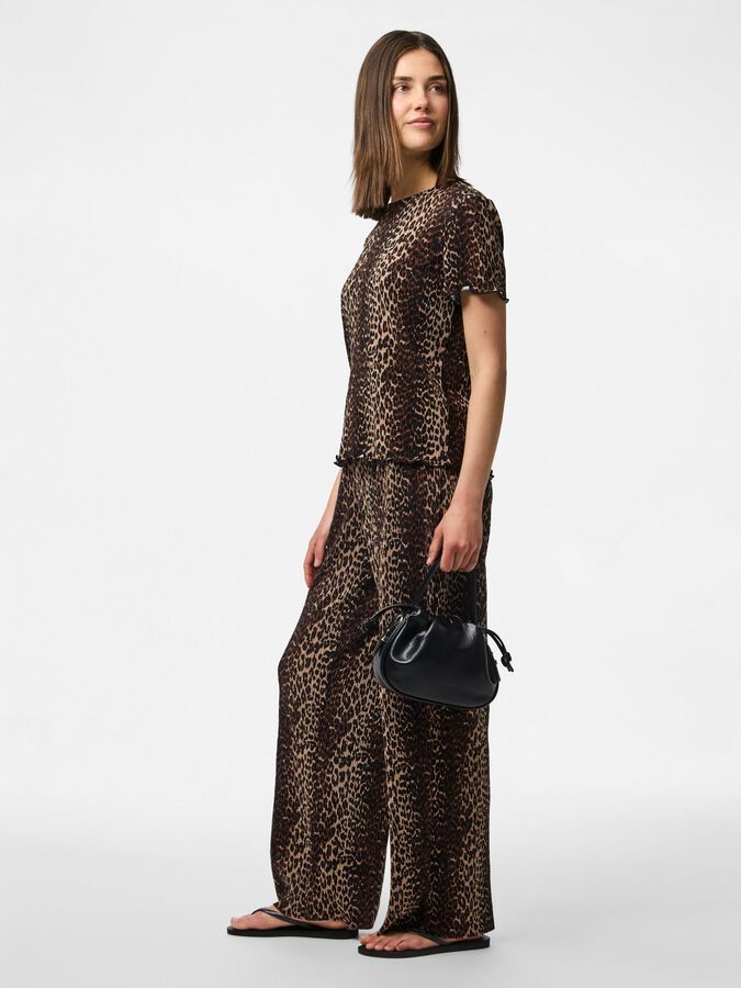 PIECES FLORA HW WIDE PANT