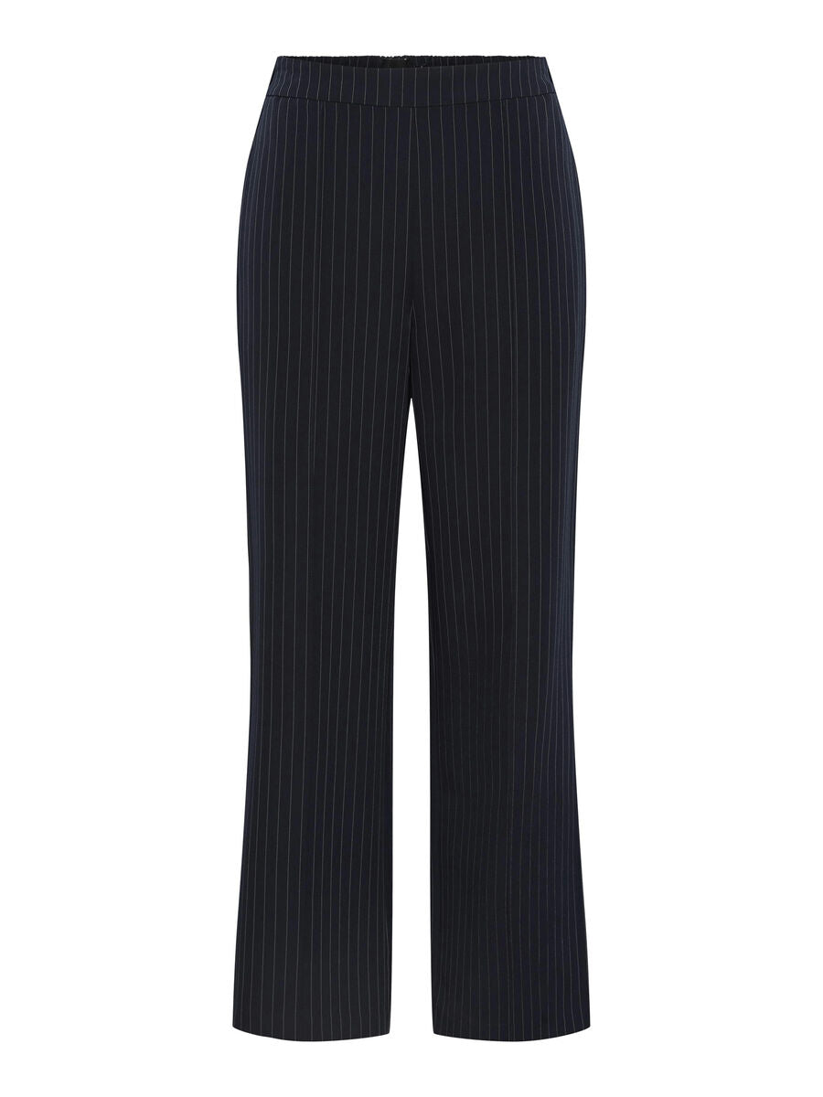 PIECES BOZZY HW WIDE STRIPED PANTS