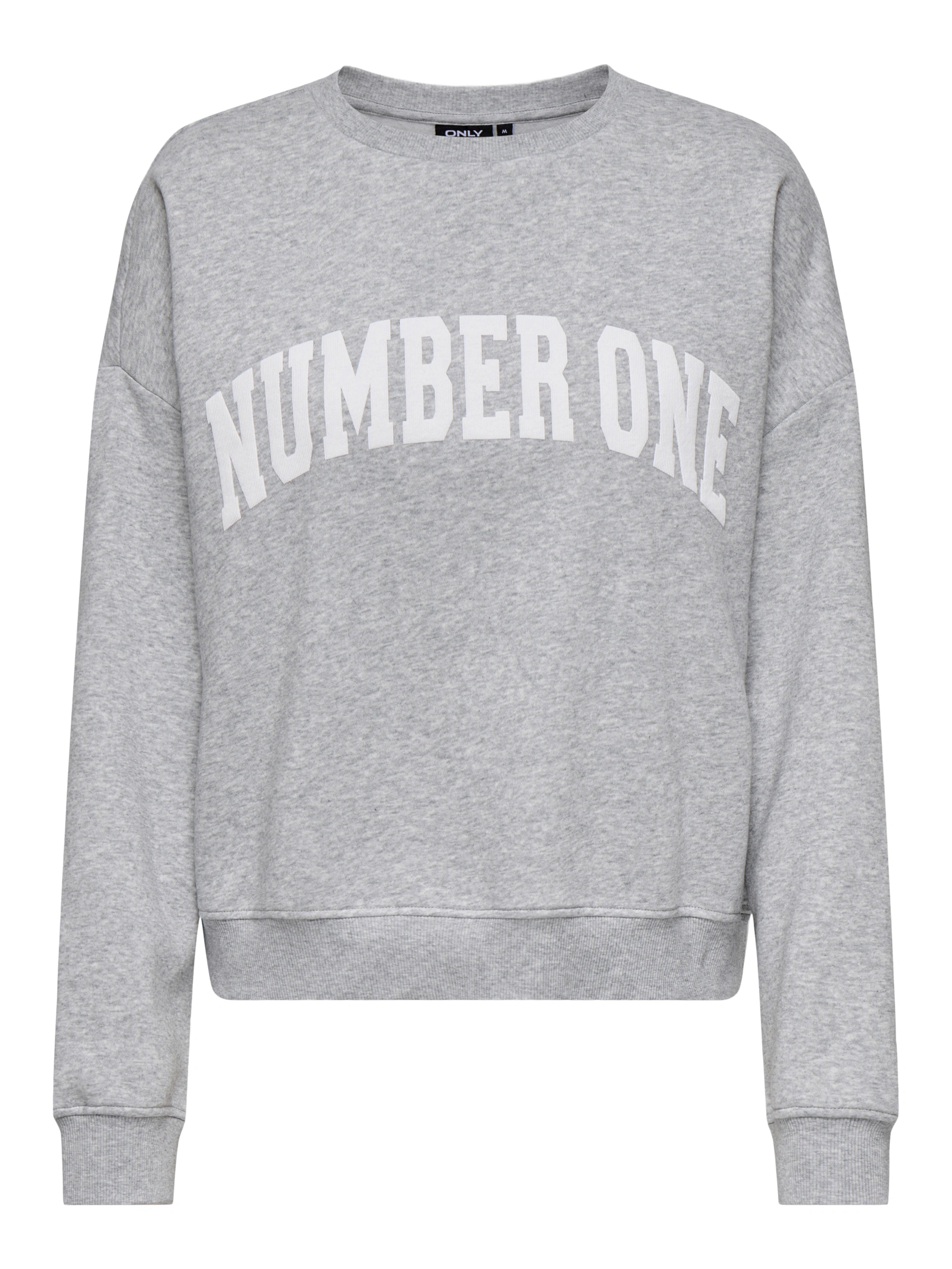 ONLY SWEAT LIFE L/S CREW O.SIZE STATE