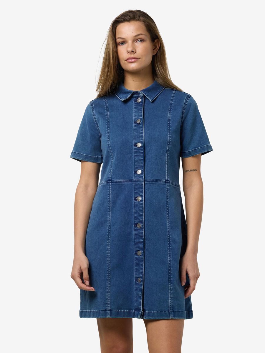 NOISY MAY NISA S/S SLIM DENIM DRESS