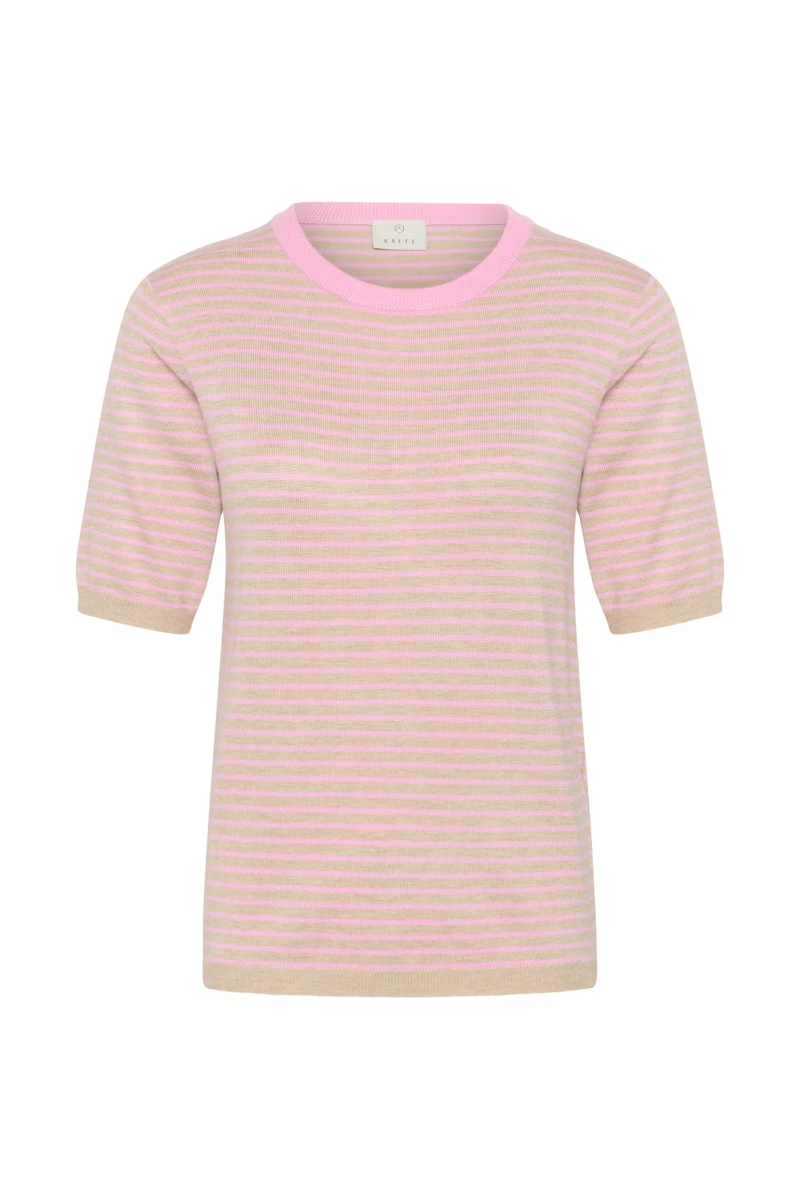 KAFFE LIZZA NARROW STRIPED PULLOVER