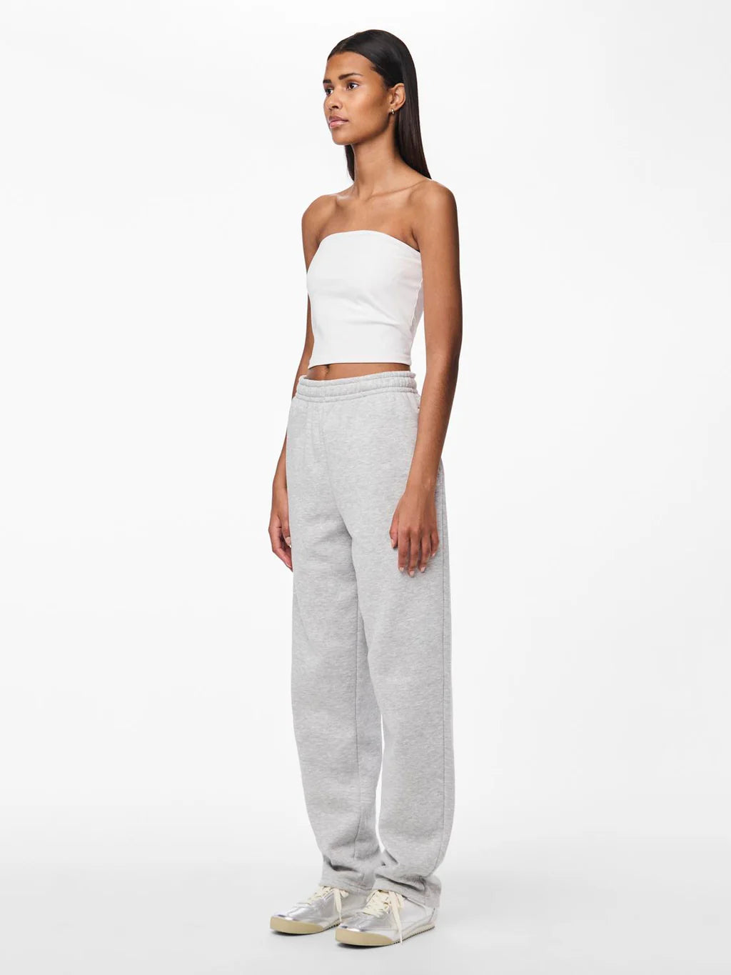 PIECES CHILLI HW STRAIGHT SWEAT PANTS
