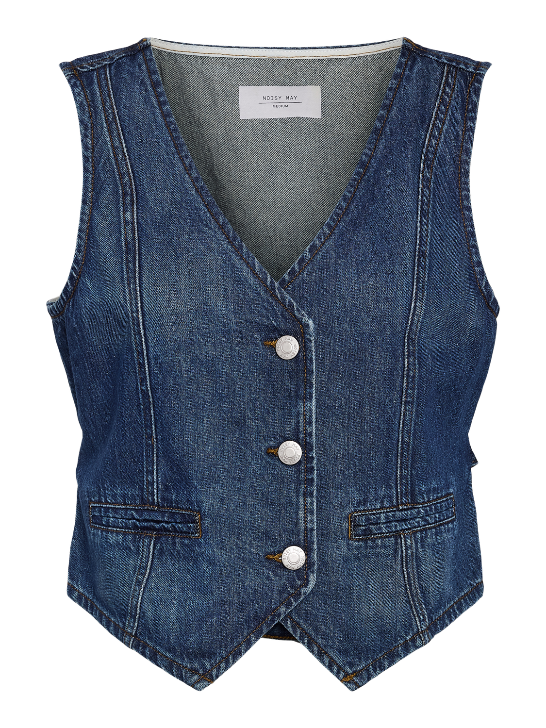 NOISY MAY SANJA DENIM WAISCOAT