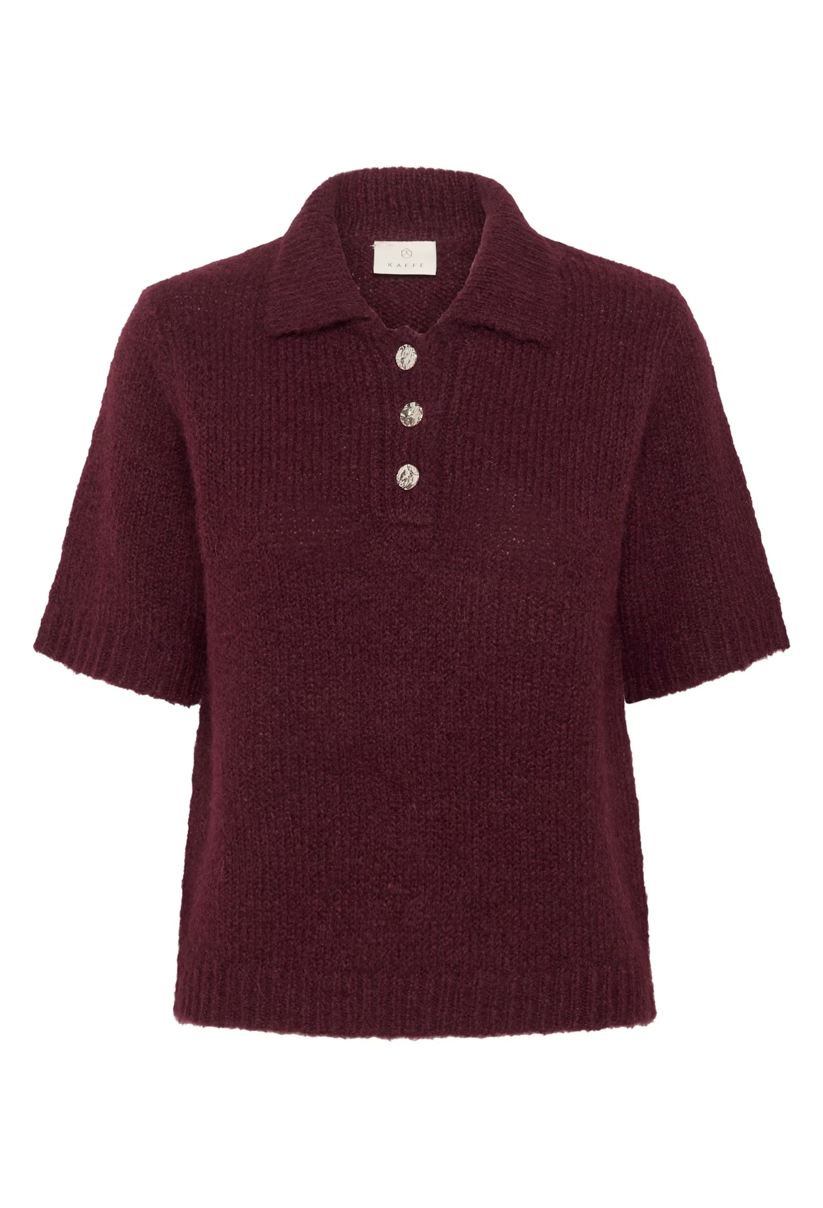 KAFFE EMILIE POLO PULLOVER