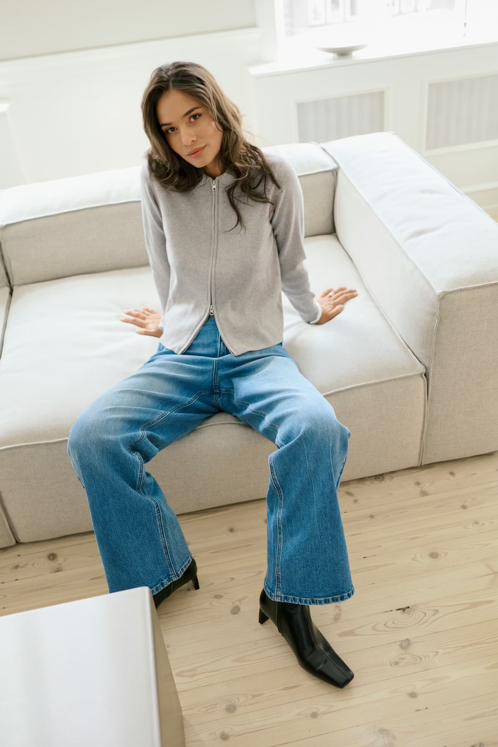 KAFFE MEADOW HW REG FIT JEANS