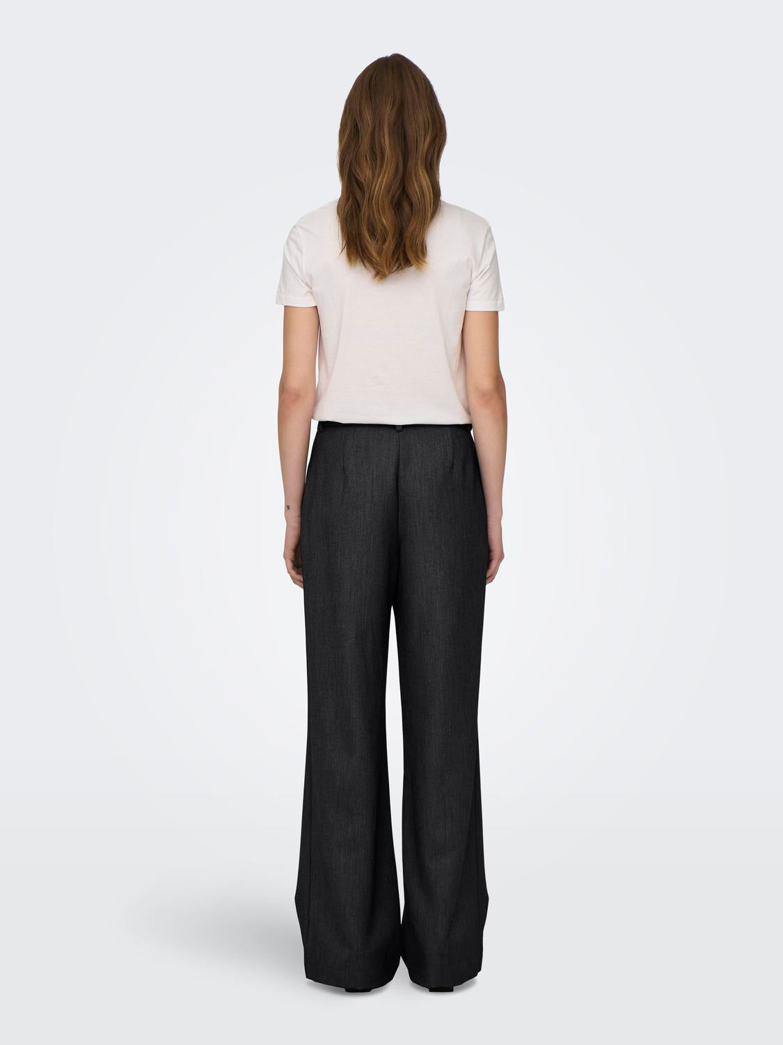 ONLY HATTIE HW PLEAT STR PANT