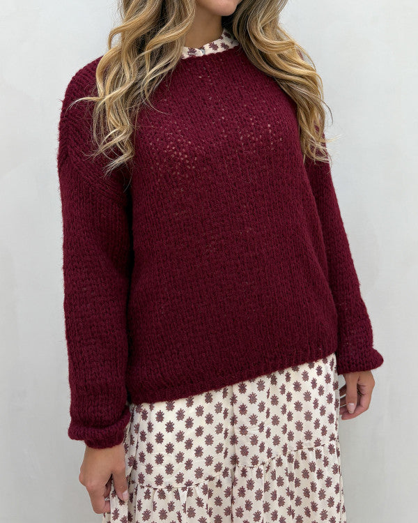 ONLY NORDIC LIFE LS O-NECK KNIT