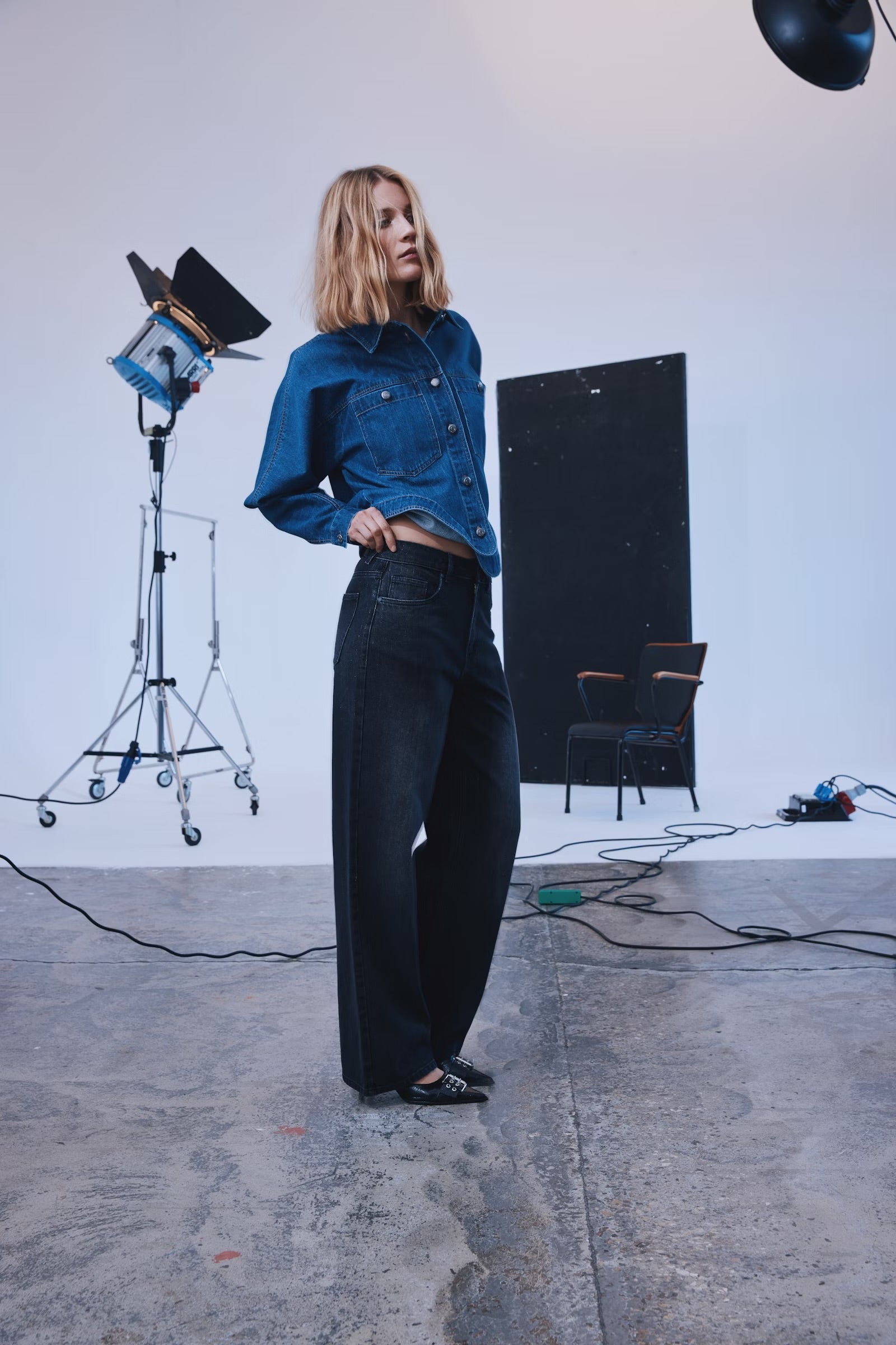 PULZ JEANS VEGA UHW JEANS WIDE LEG