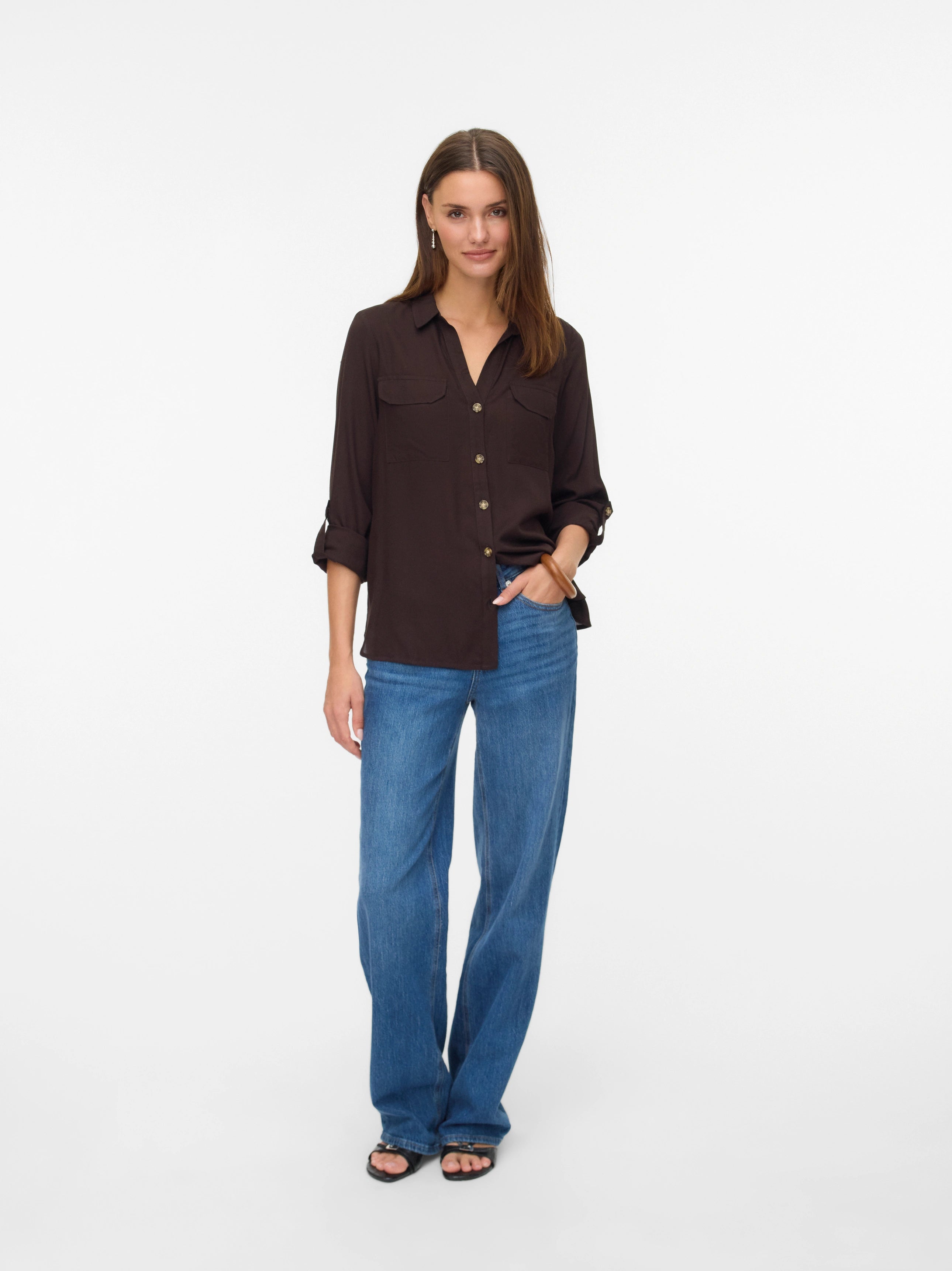 VERO MODA BUMPY LS SHIRT
