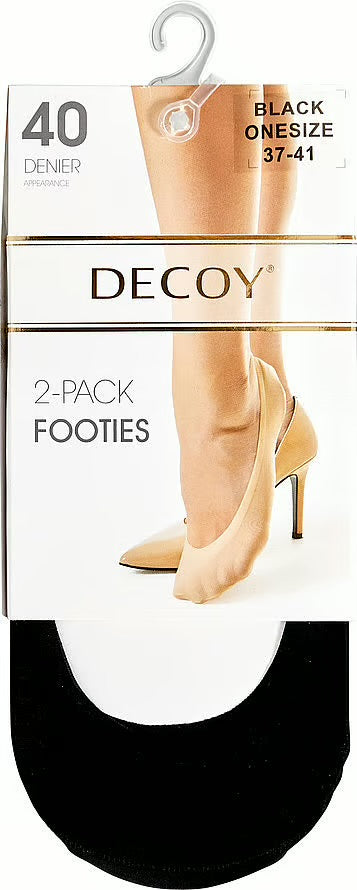 DECOY FOOTIES LASERCUT 2-PACK 40 DEN
