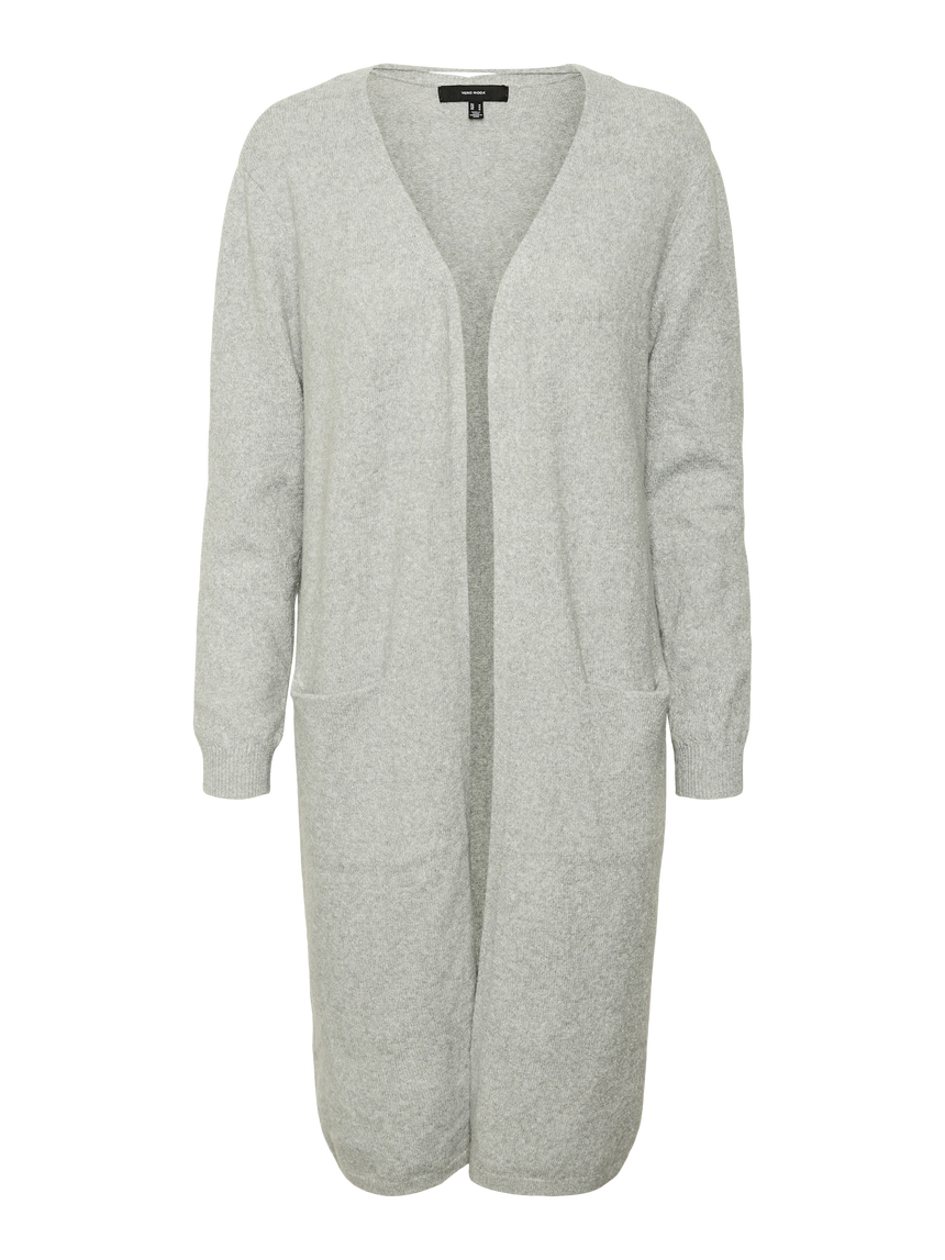 VERO MODA DOFFY LS LONG OPEN CARDIGAN