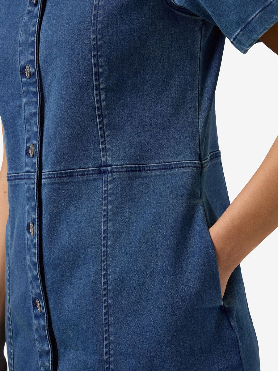 NOISY MAY NISA S/S SLIM DENIM DRESS
