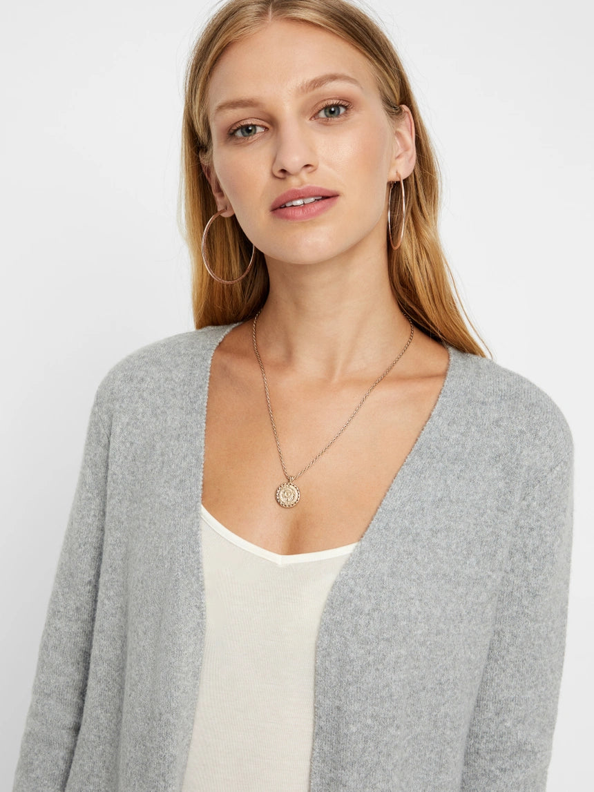 VERO MODA DOFFY LS LONG OPEN CARDIGAN