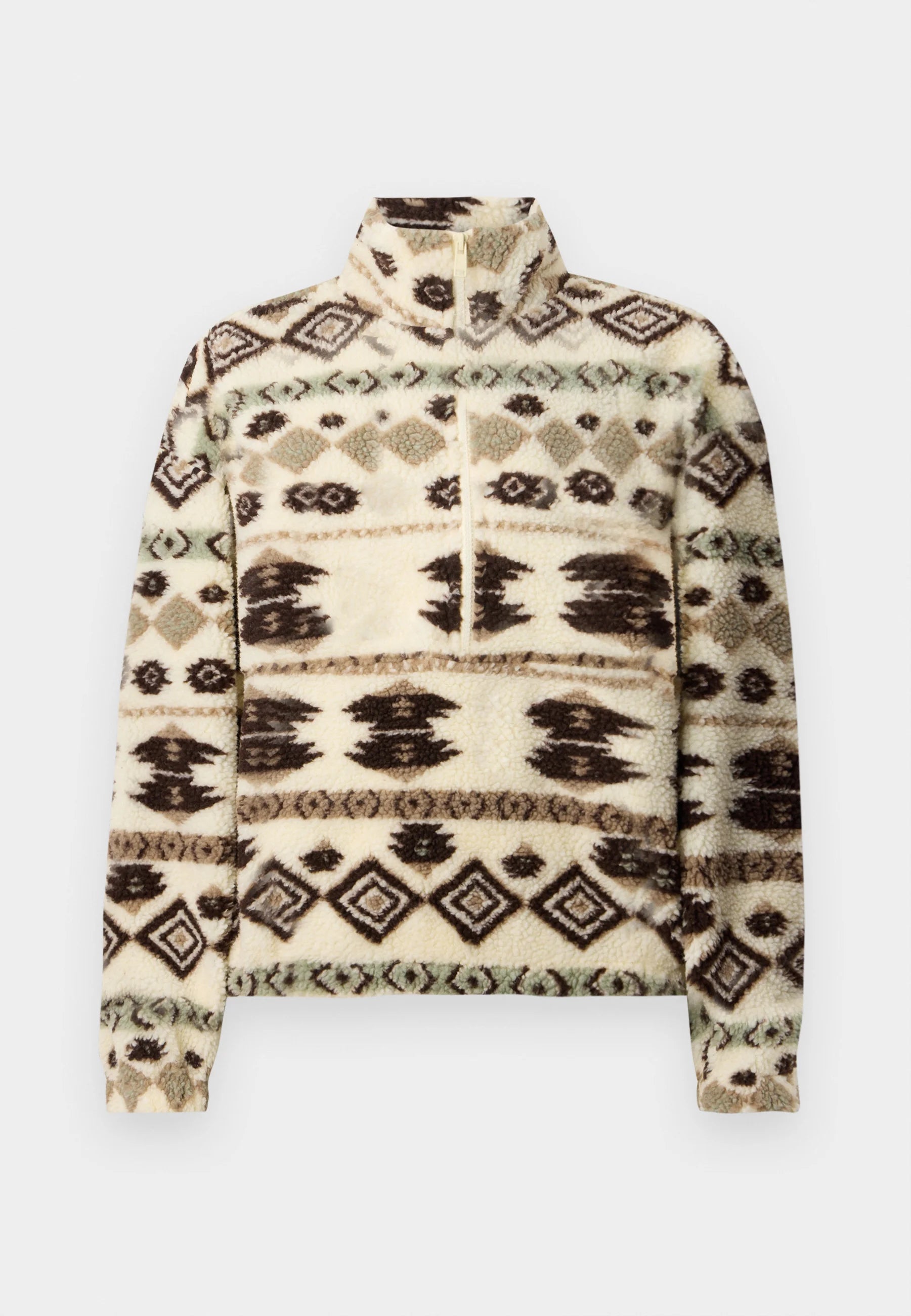 ONLY JANNE AZTEC TEDDY L/S HALFZIP