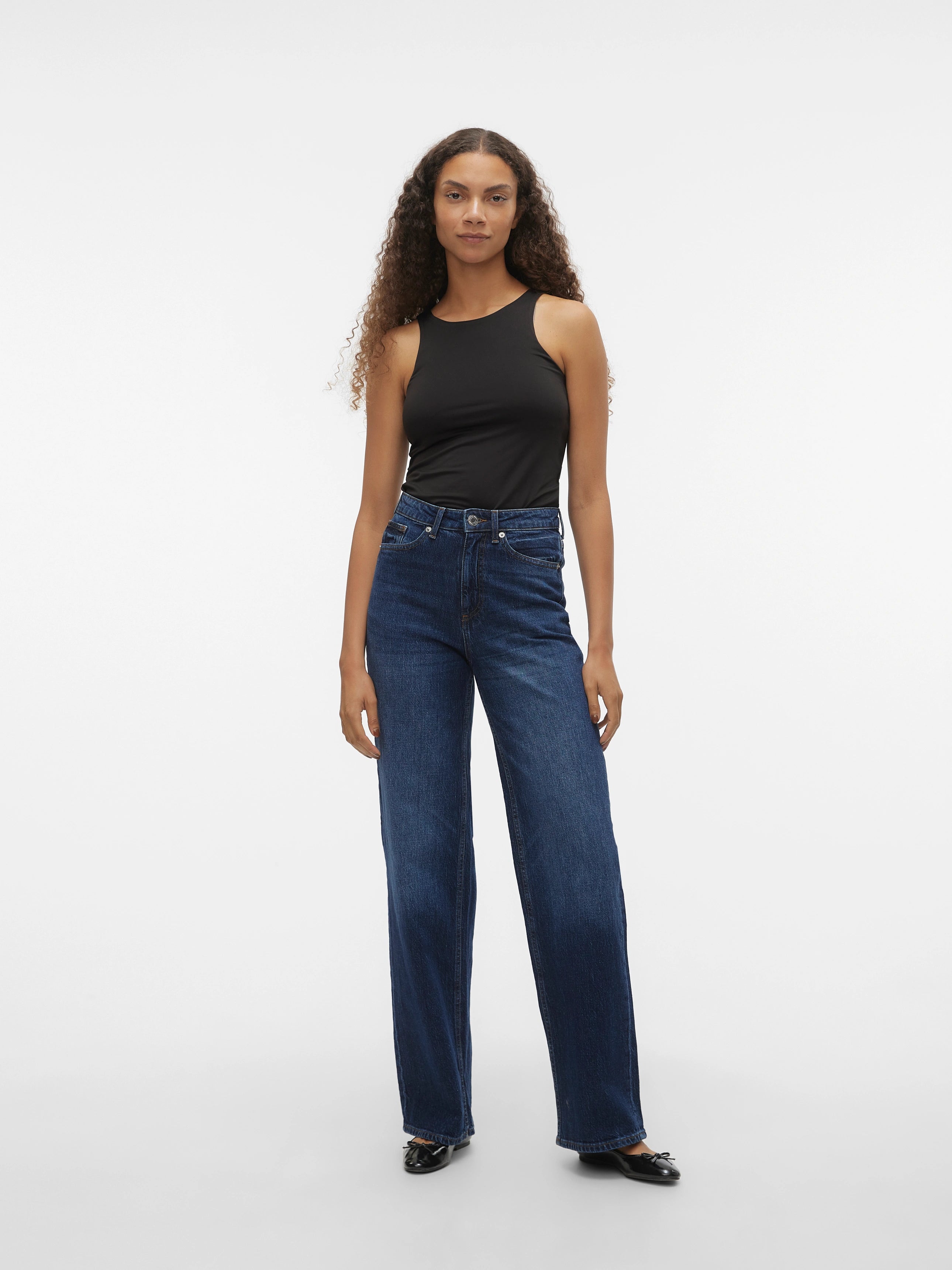 VERO MODA TESSA HR WIDE JEANS