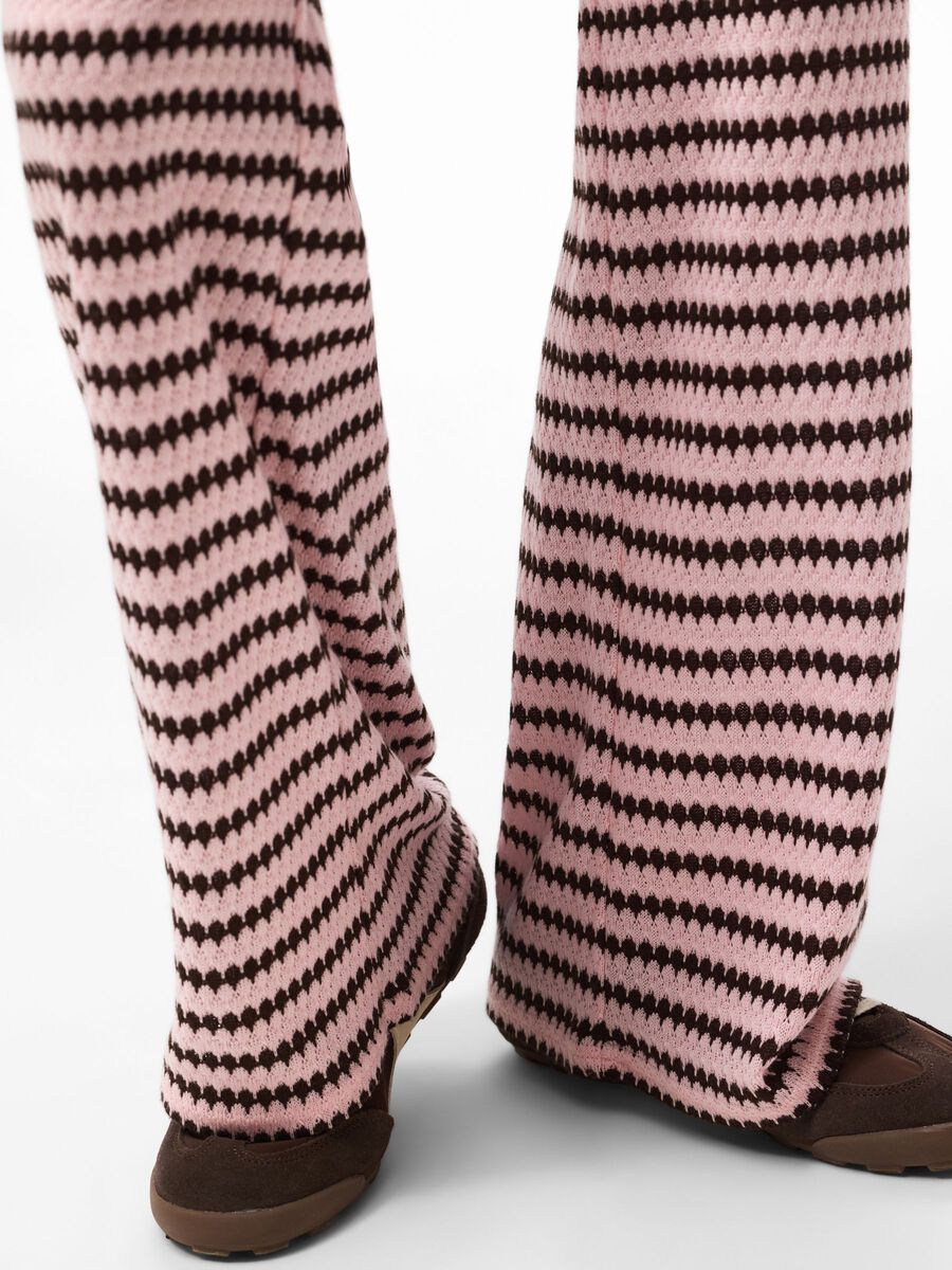 PIECES JEYA HW WIDE KNIT PANT