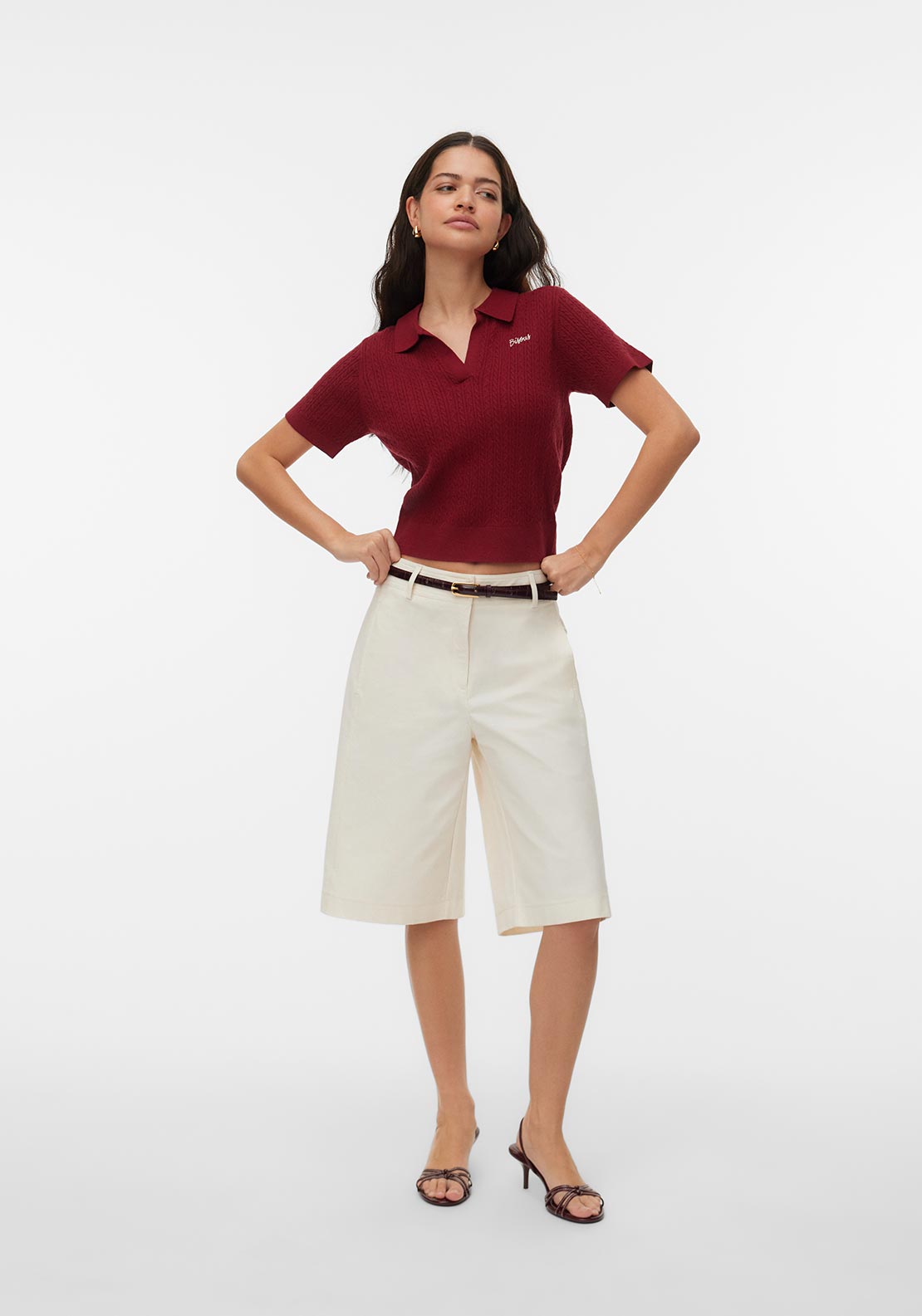 VERO MODA SOFIA MW BERMUDA SHORTS