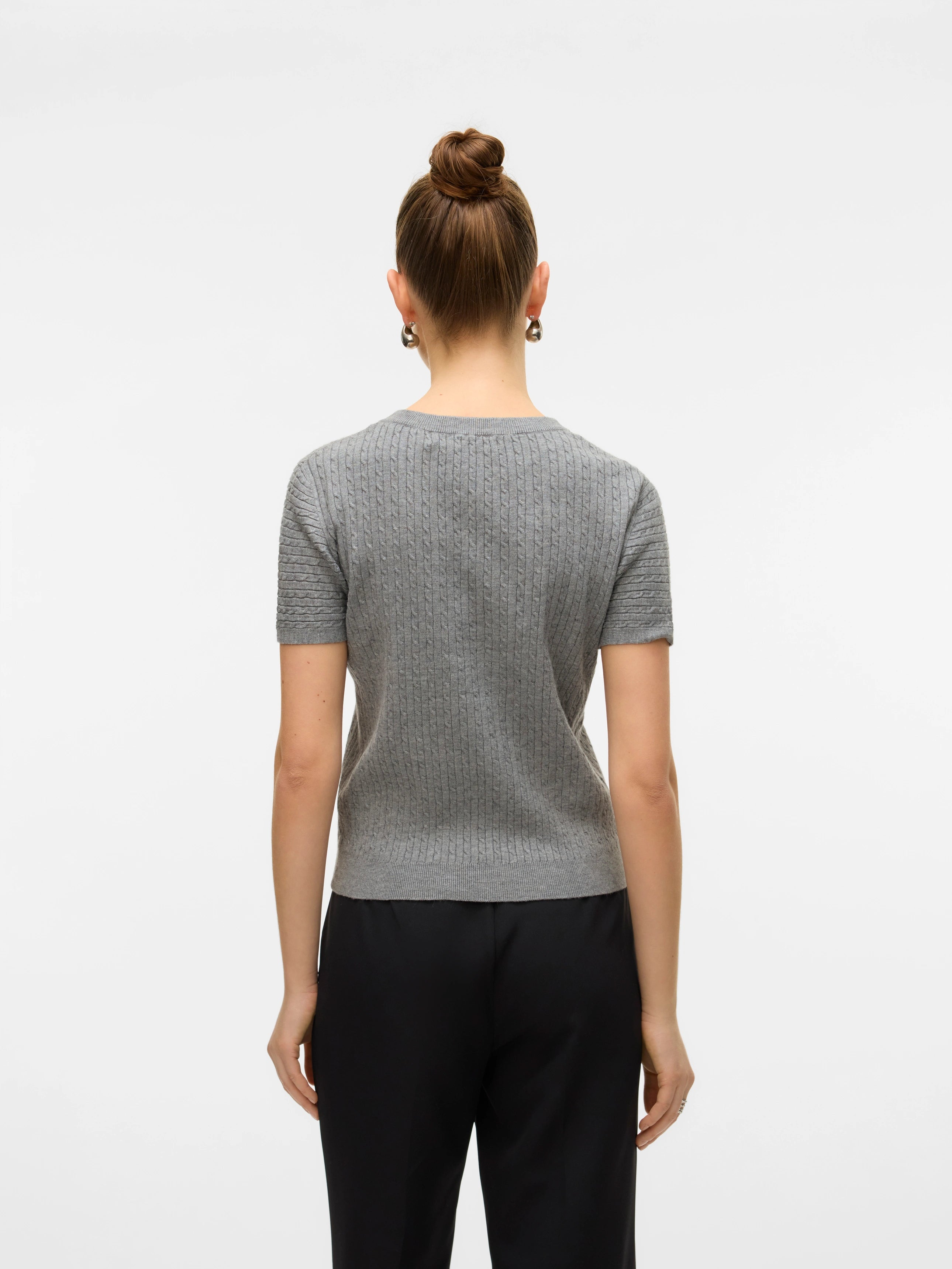 VERO MODA MIRLA SS O-NECK PULLOVER