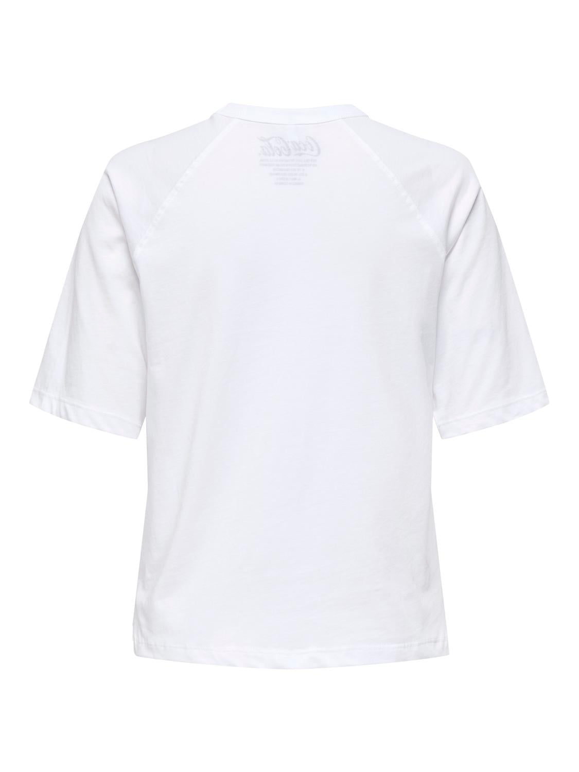 ONLY COCA COLA XMAS LIFE S/S TOP