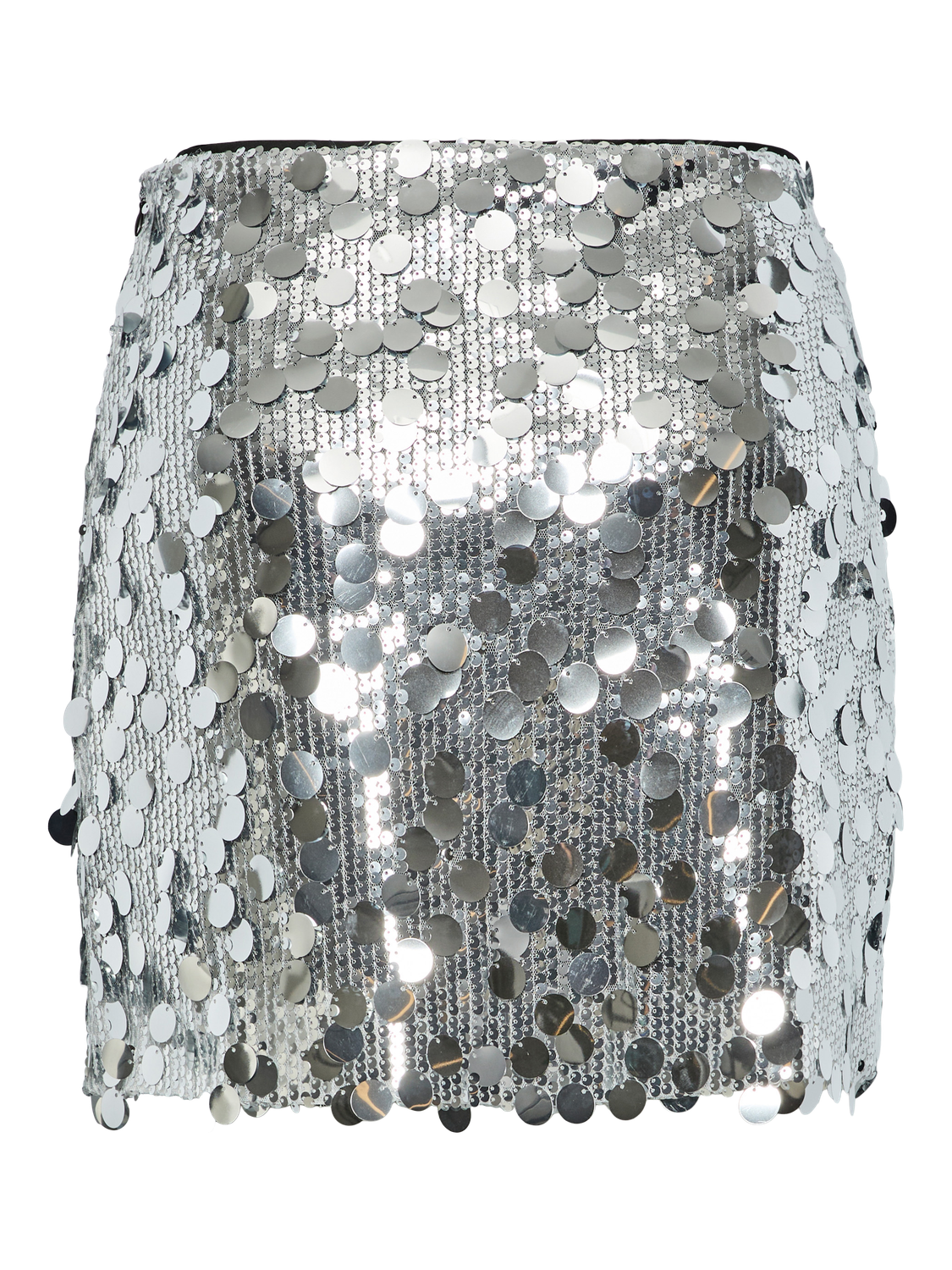 PIECES MALOU SEQUIN MW MINI SKIRT
