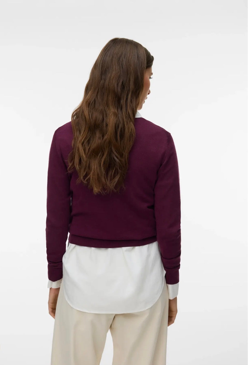 AWARE CARA LS O-NECK WOOL PULLOVER