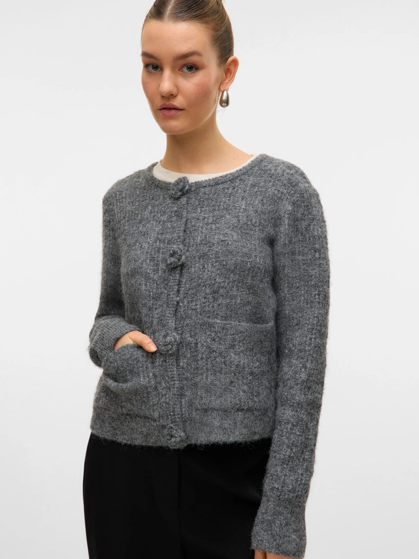 VERO MODA BLOSSOM LS O-NECK CARDIGAN
