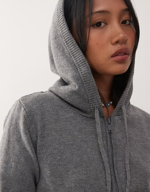 NOISY MAY NOURIA L/S ZIP KNIT CARDIGAN