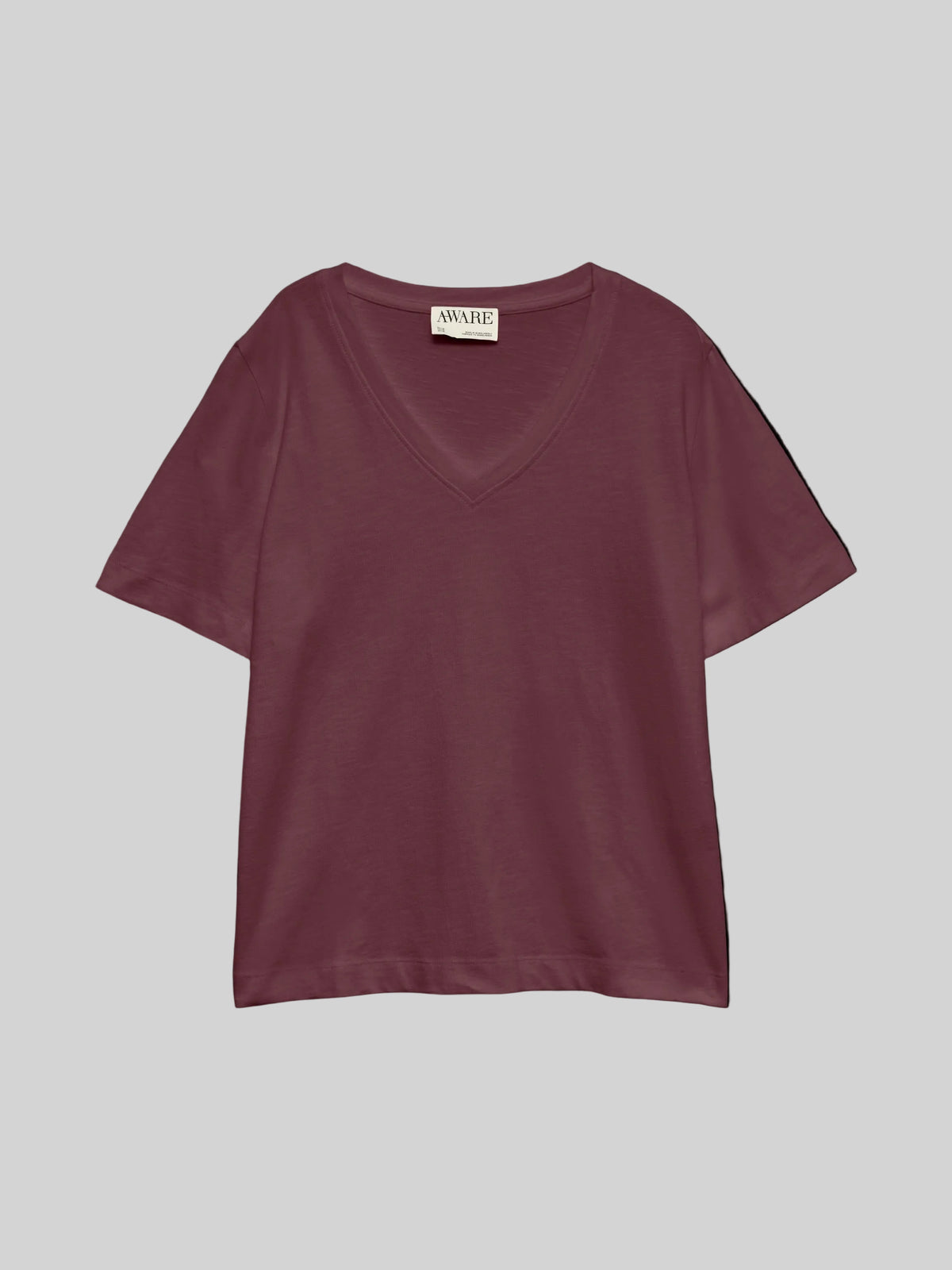 AWARE CORDELIA SS V-NECK T-SHIRT