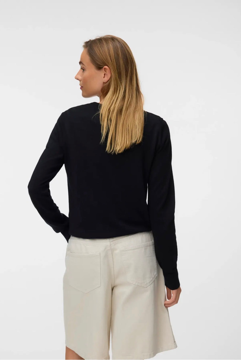 AWARE CARA LS O-NECK WOOL PULLOVER