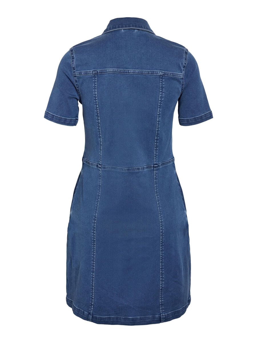 NOISY MAY NISA S/S SLIM DENIM DRESS