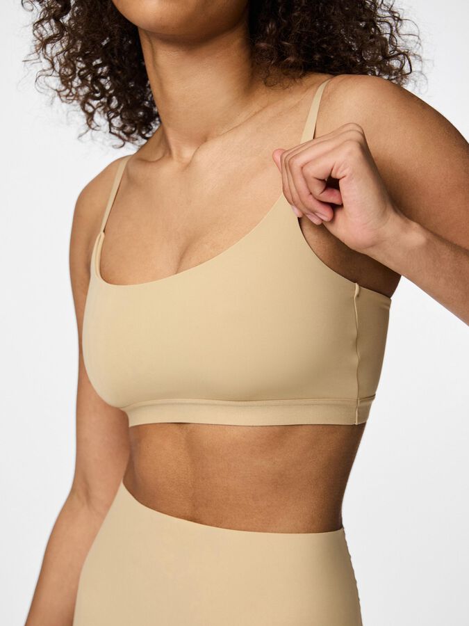 PIECES NAMEE BRA - TAN