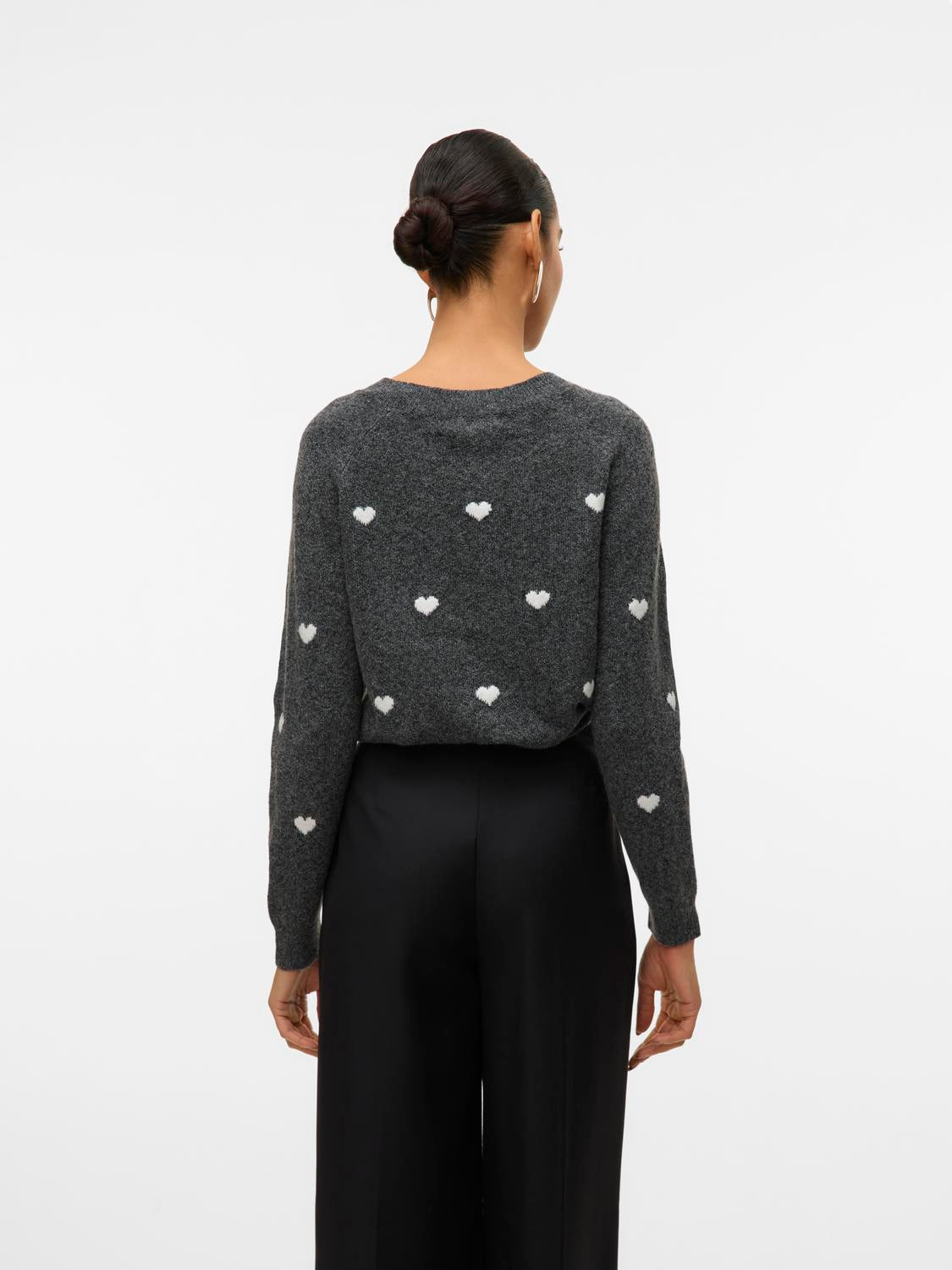 VERO MODA, VMDOFFY INTARSIA LS O-NCK PULLOV GA NOOS