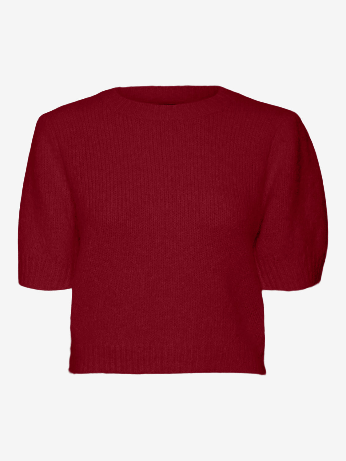 VERO MODA NOVAH SS O-NECK PUFF PULLOVER