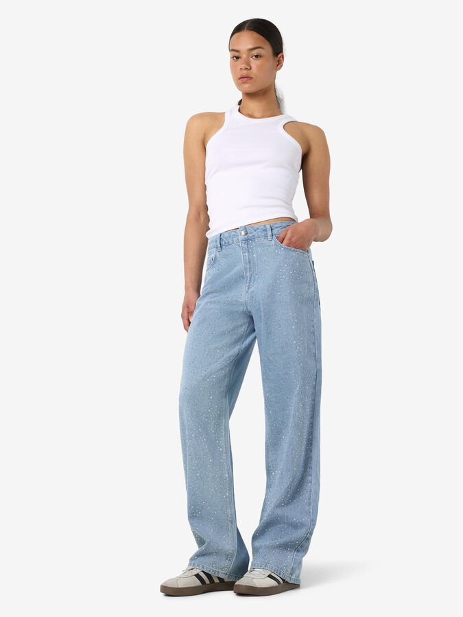 NOISY MAY JANNEL HW LOOSE JEANS