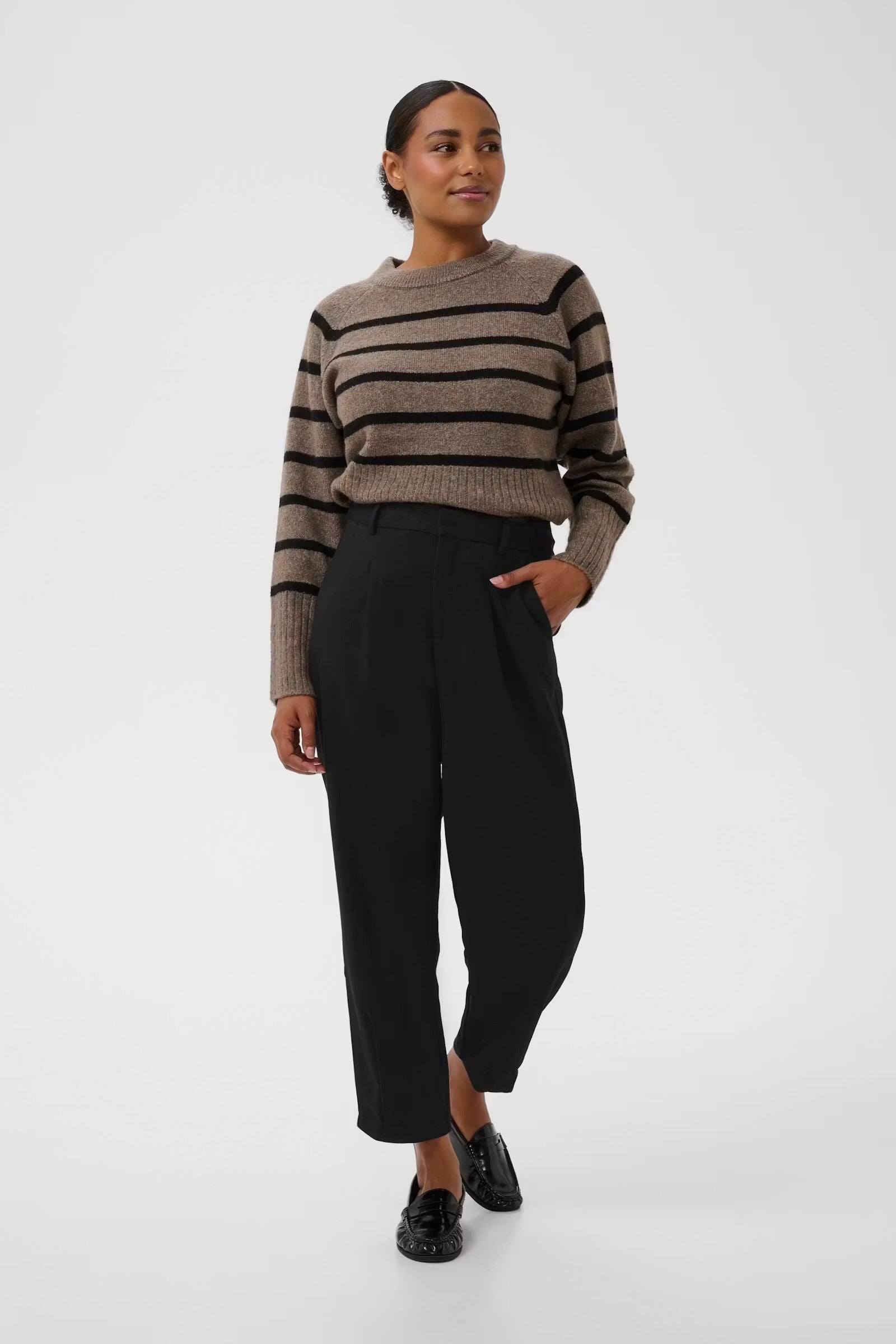 KAFFE MERLE PANTS CROPPED