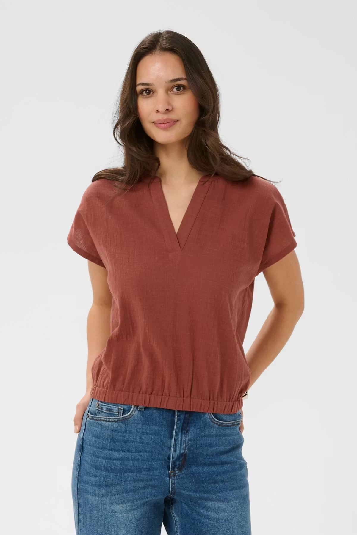 KAFFE PAULINE BLOUSE