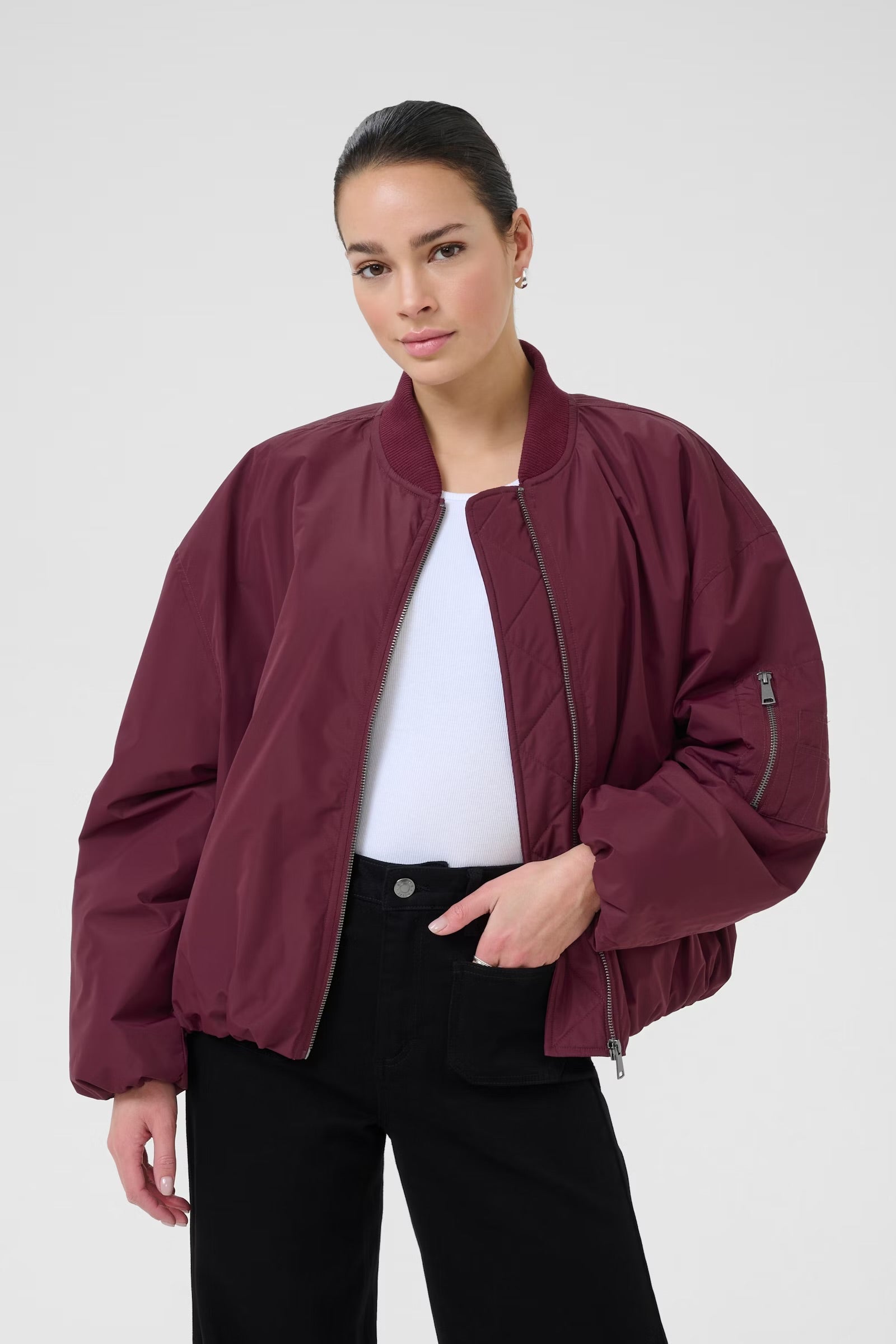 KAFFE LORENA BOMBER JACKET